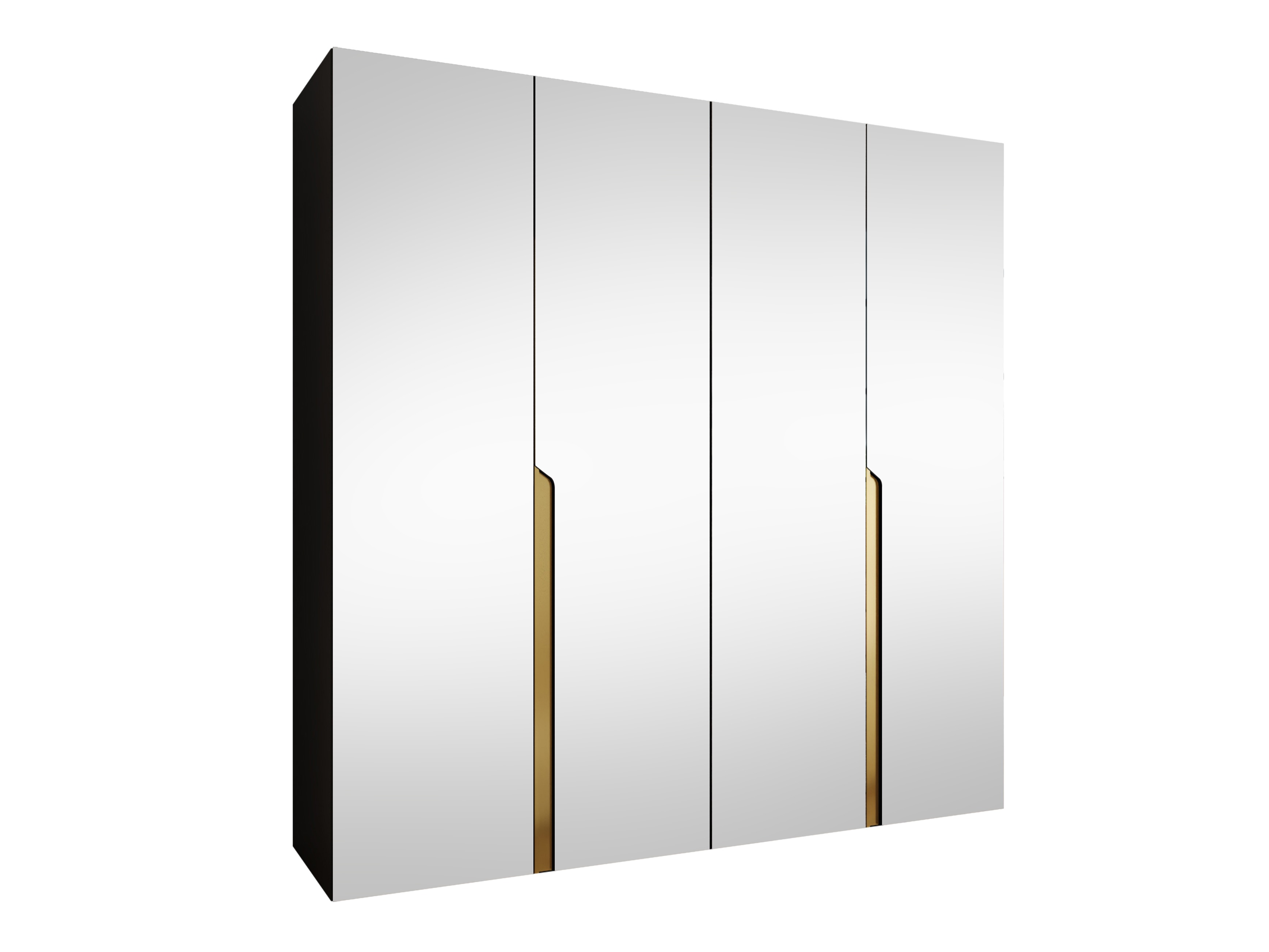 Gardróbszekrény Hartford 591 (Fekete)