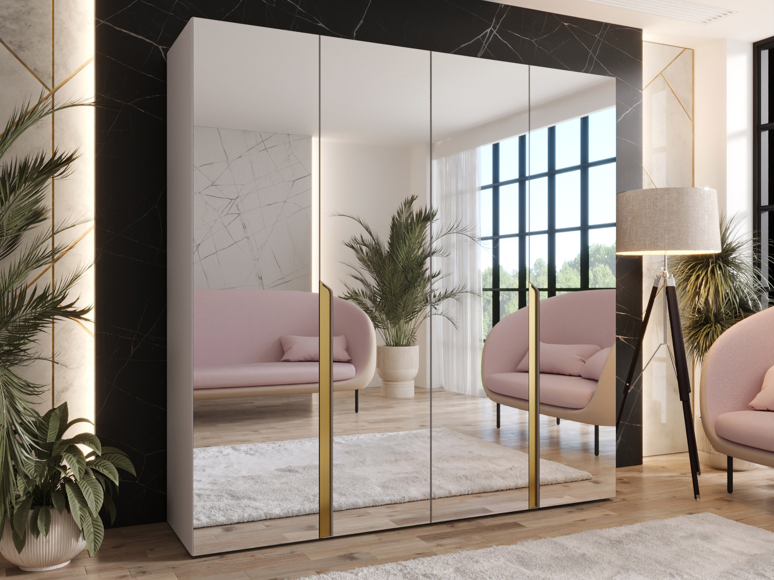 Gardróbszekrény Hartford 591 (Kasmír)