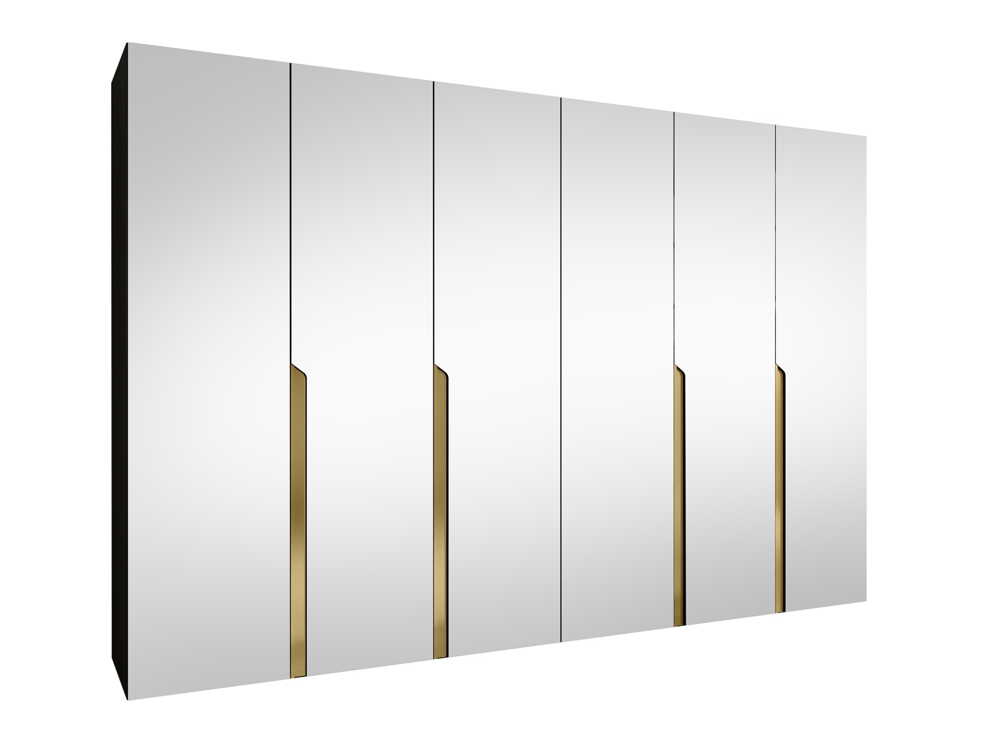 Gardróbszekrény Hartford 593 (Fekete)