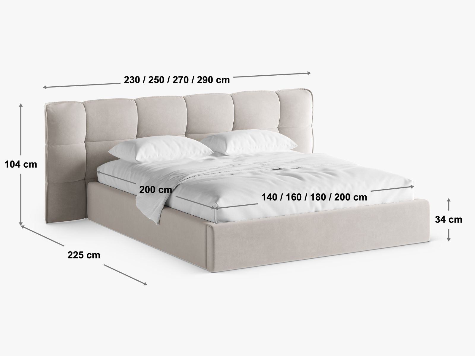 Ágy Beckley 341 (Sicuro 10)