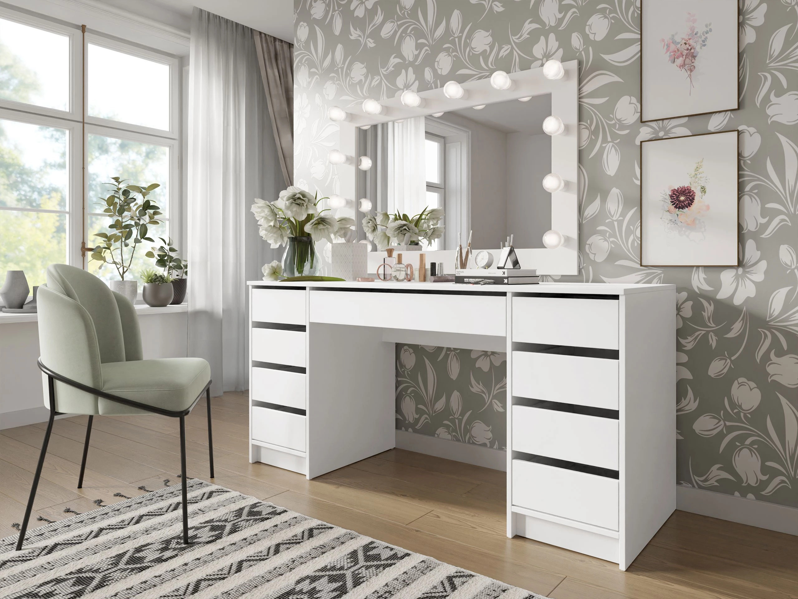 Íróasztal SH11305 sérült csomagolással