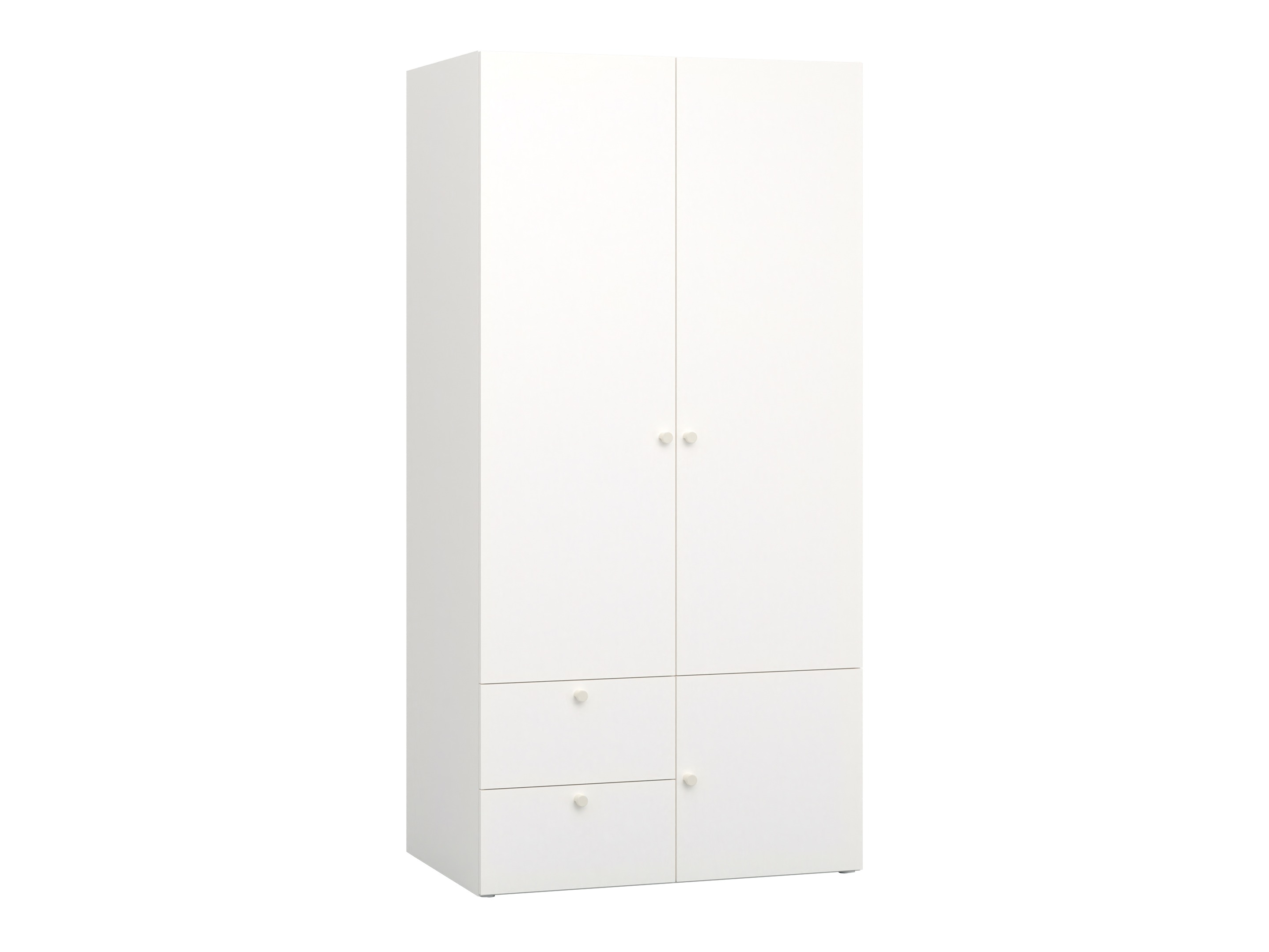 Gardróbszekrény Tornolo 109 (Fehér + Világos Tölgy)