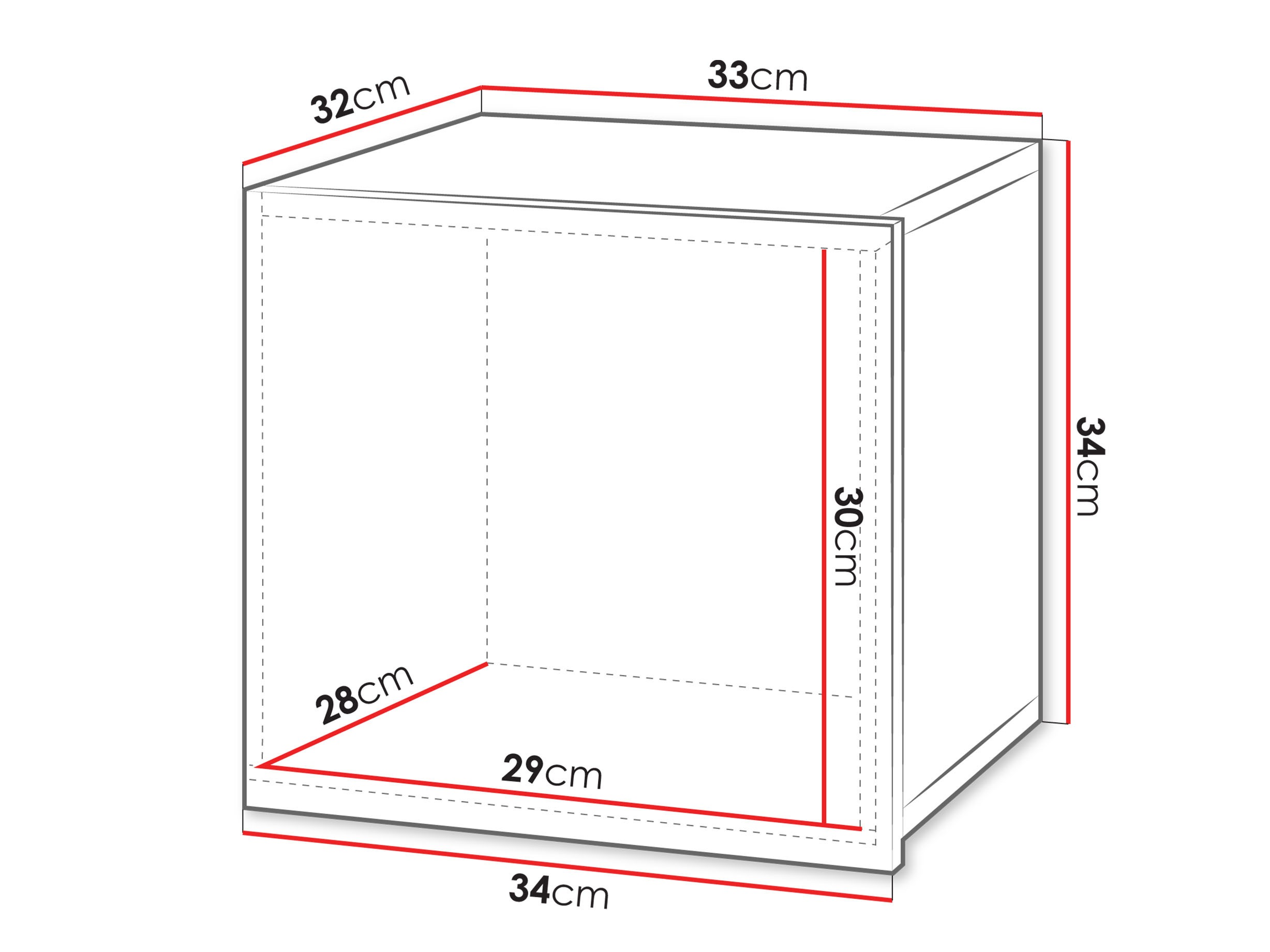 Fali szekrény Remus II (Fekete + Fényes fekete)