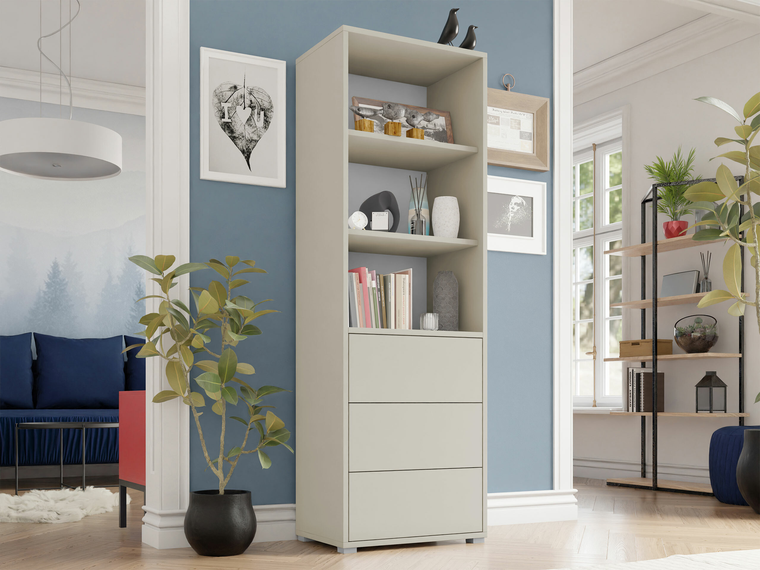 Könyvespolc SH11326