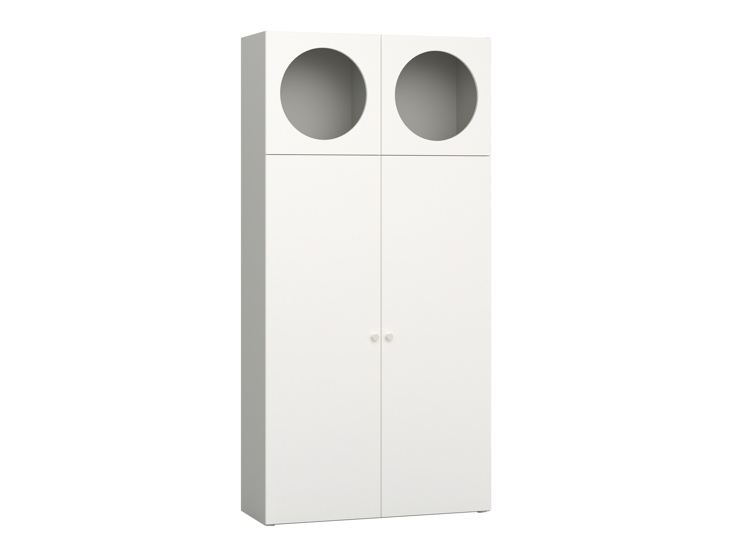 Könyvespolc Tornolo 119 (Szürke + Fehér)