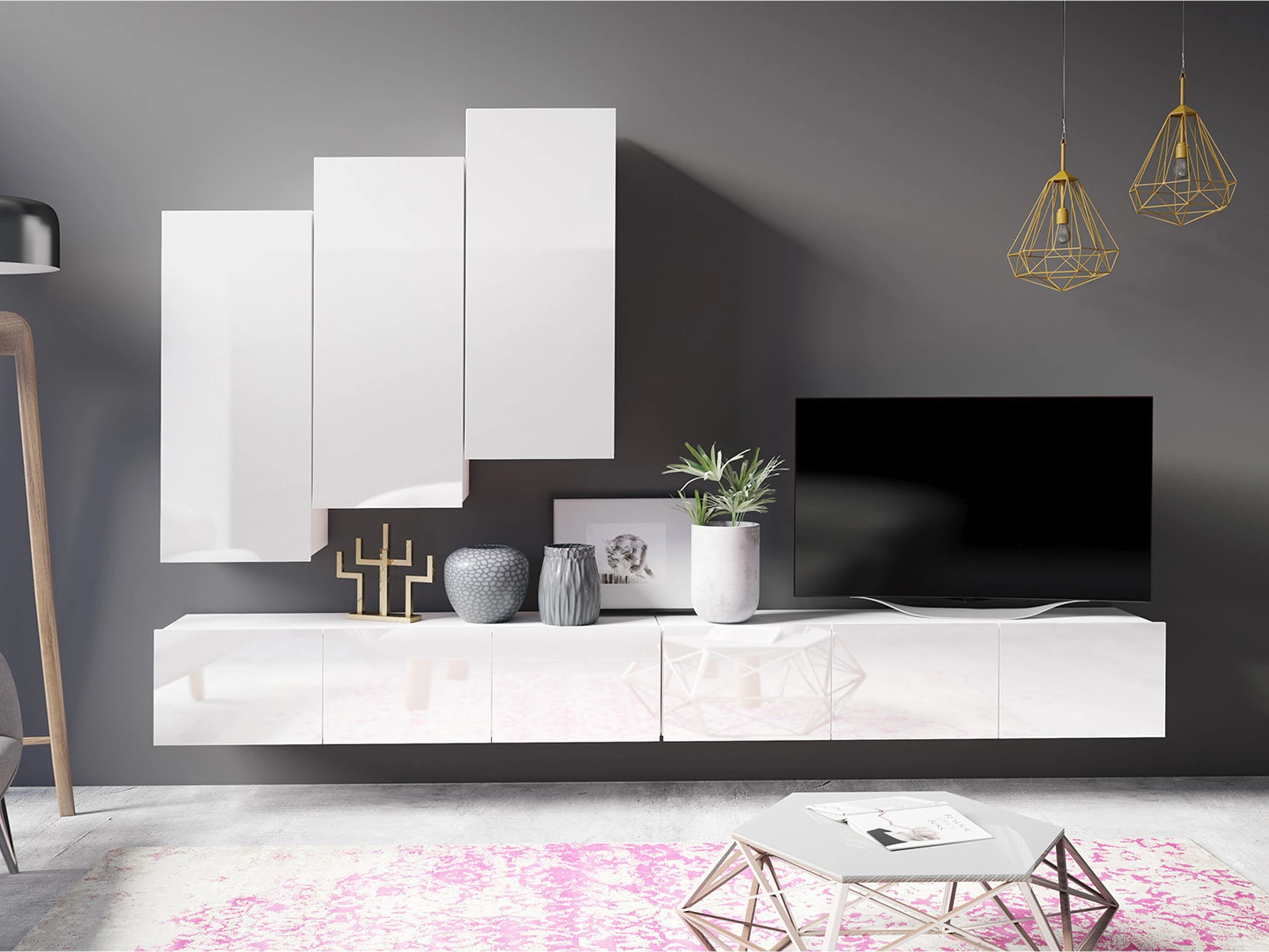 Nappali szett Remus XX (Fehér)