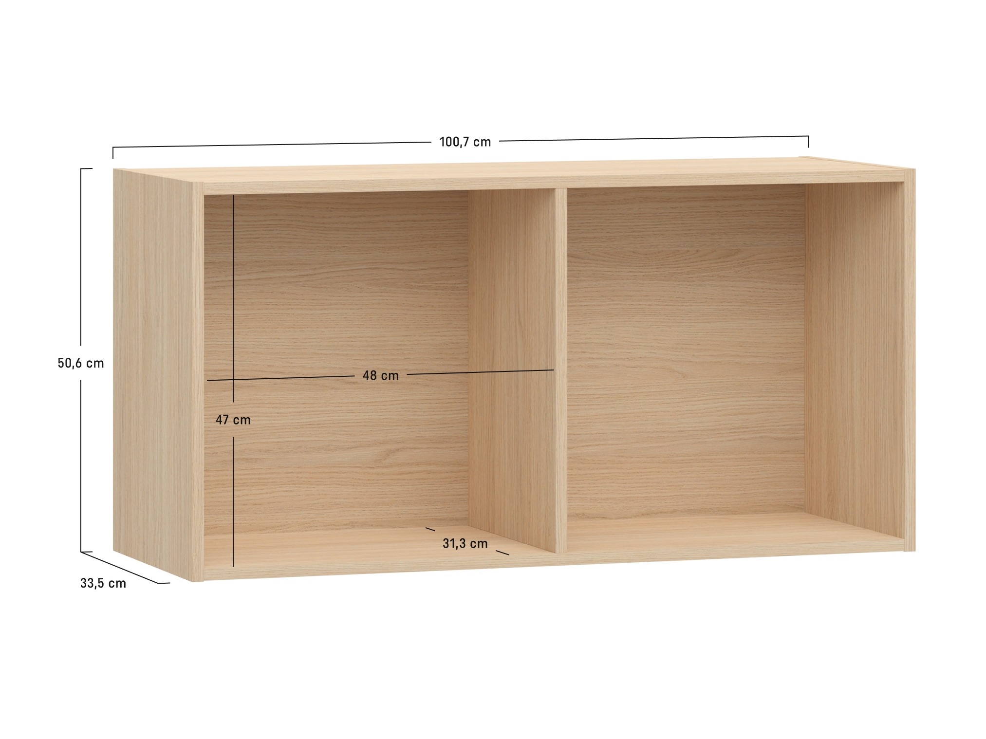 Fali polc Tornolo 124 (Indigó)