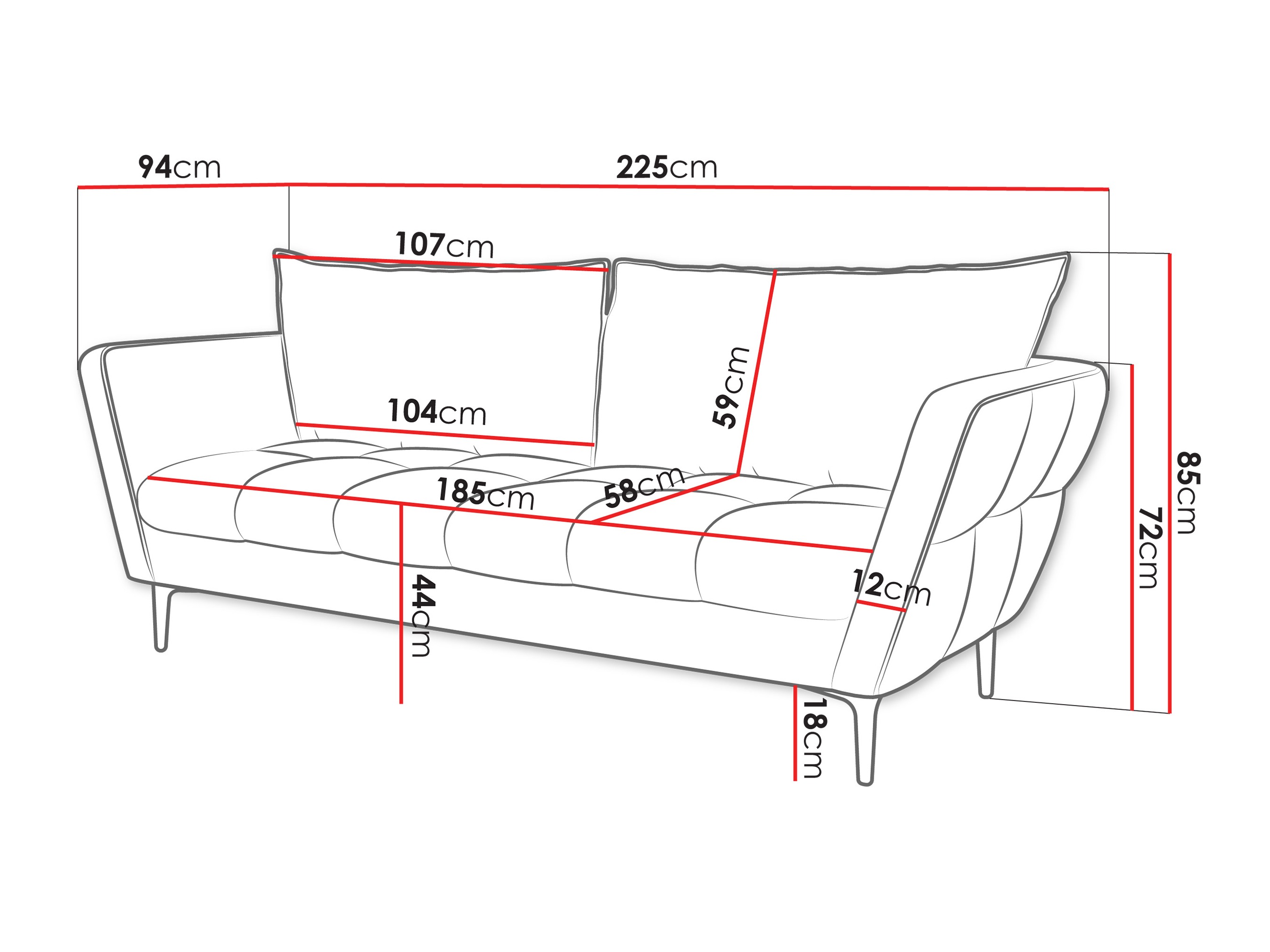 Kanapé TrendyNest 127 (Aphrodite 19)