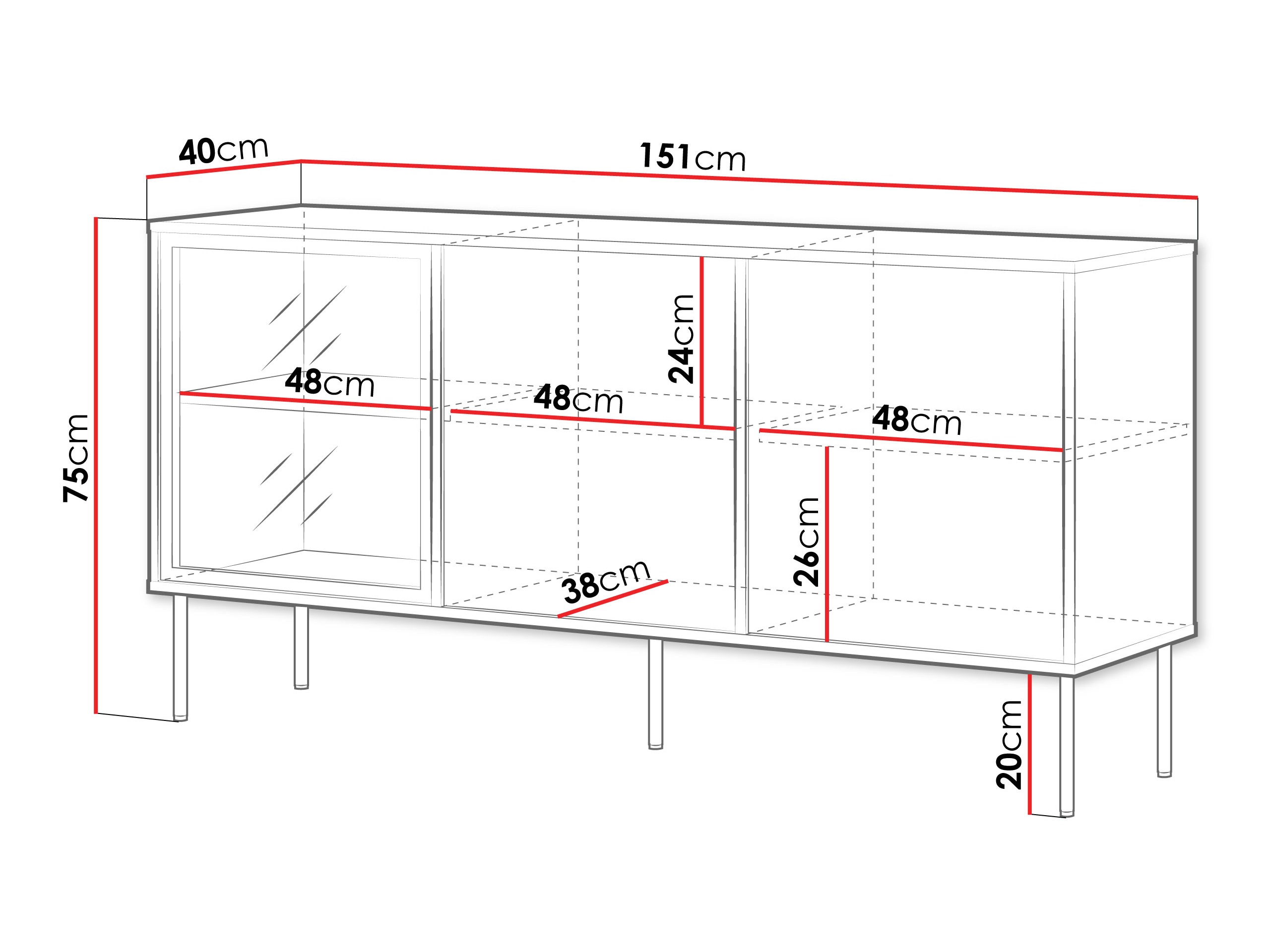 Szekrény Merevai 101 (Kasmír)