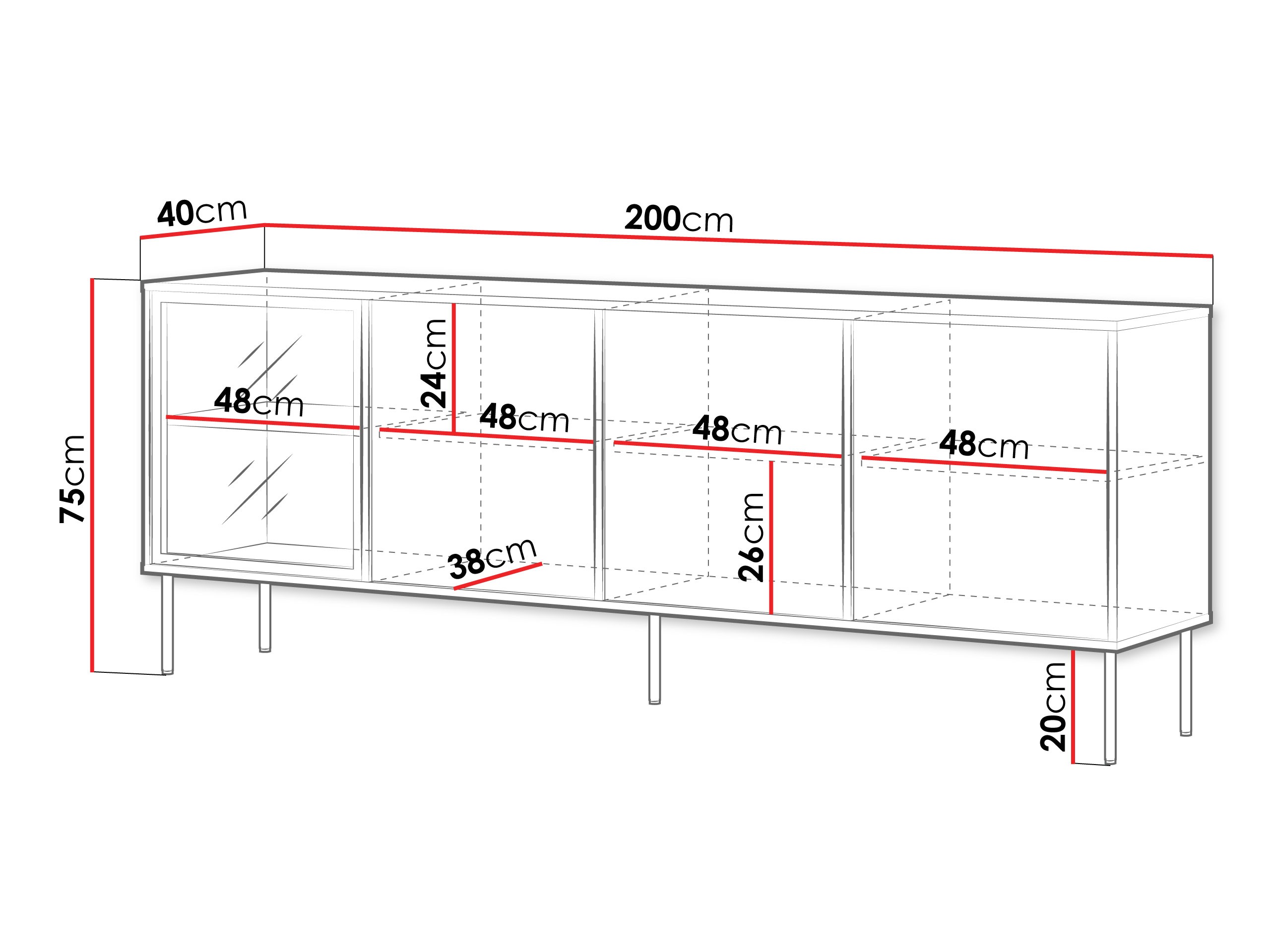 Szekrény Merevai 102 (Kasmír)