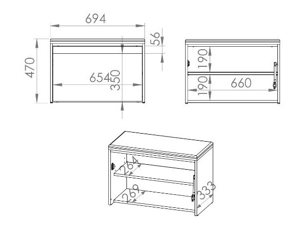Cipőtároló SH11352
