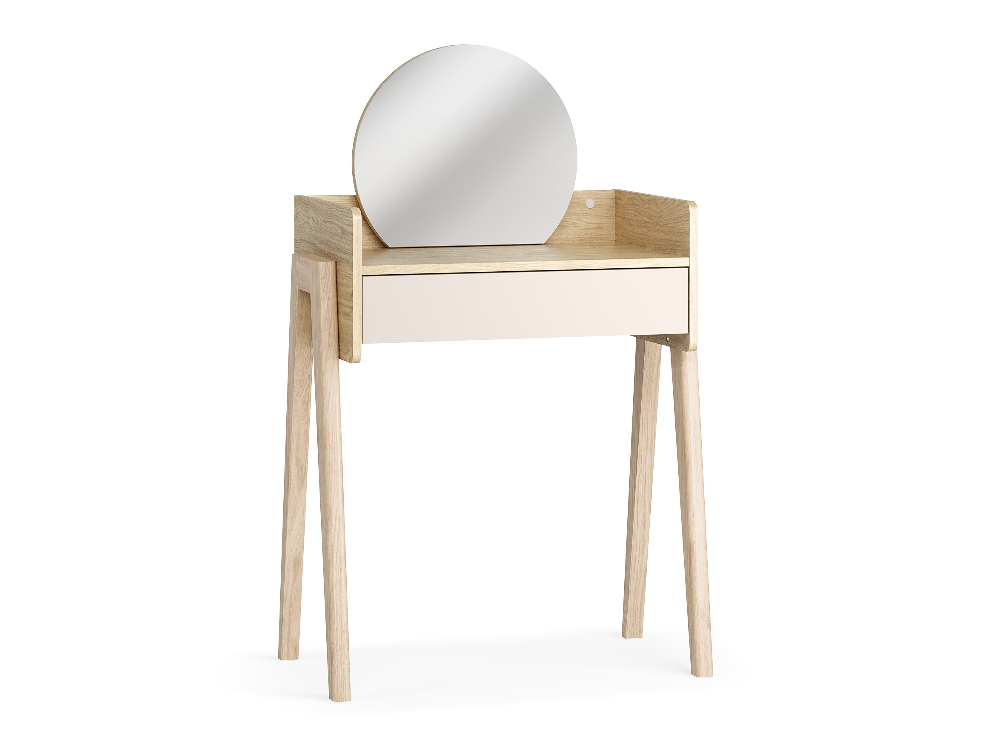 Fésülködő asztal Velrome 100 (Tölgy + Bézs)