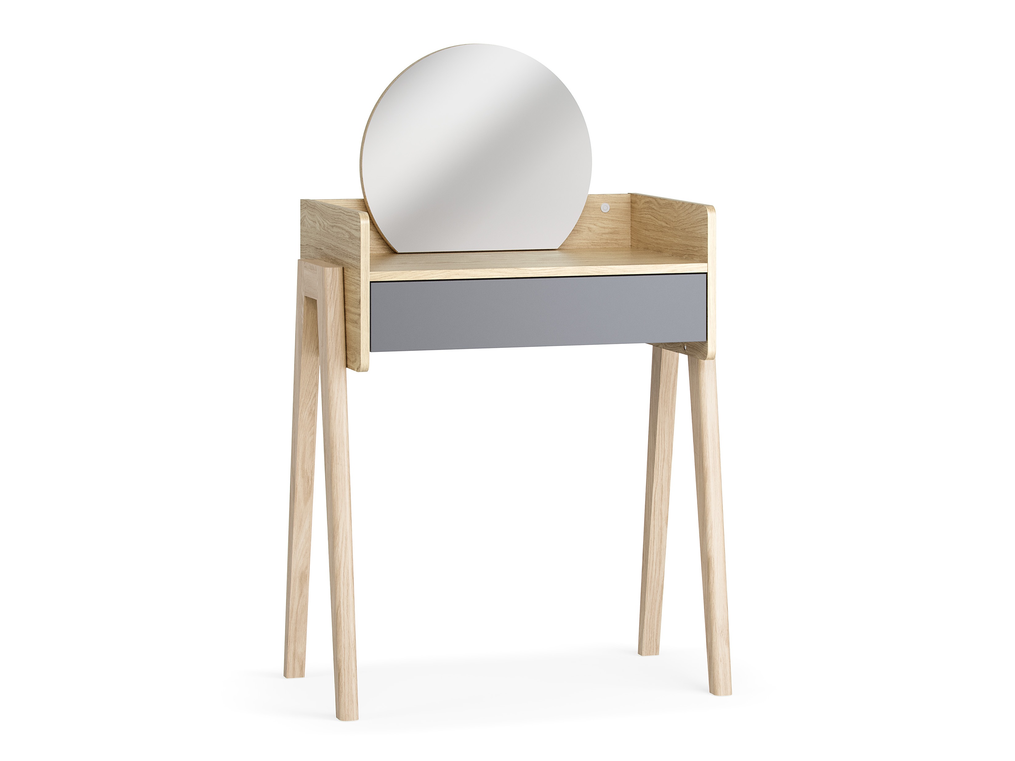 Fésülködő asztal Velrome 100 (Tölgy + Grafit)