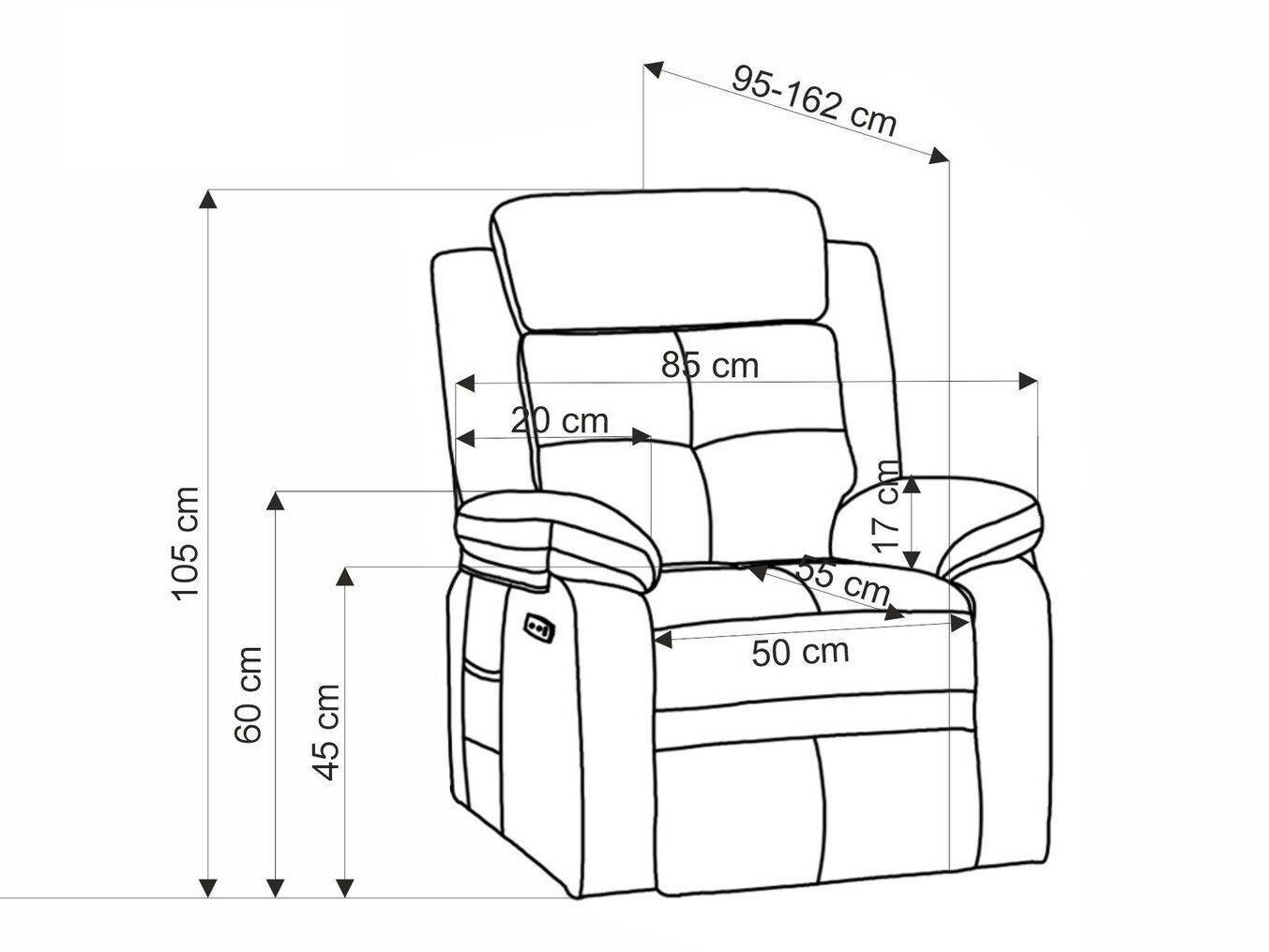 Relax fotelágy SH11355