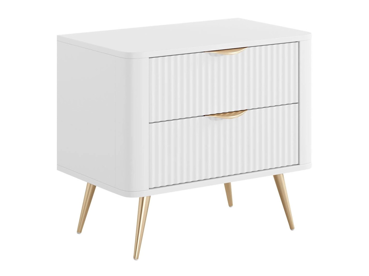 Éjjeliszekrény Versoe 106 (Fehér)