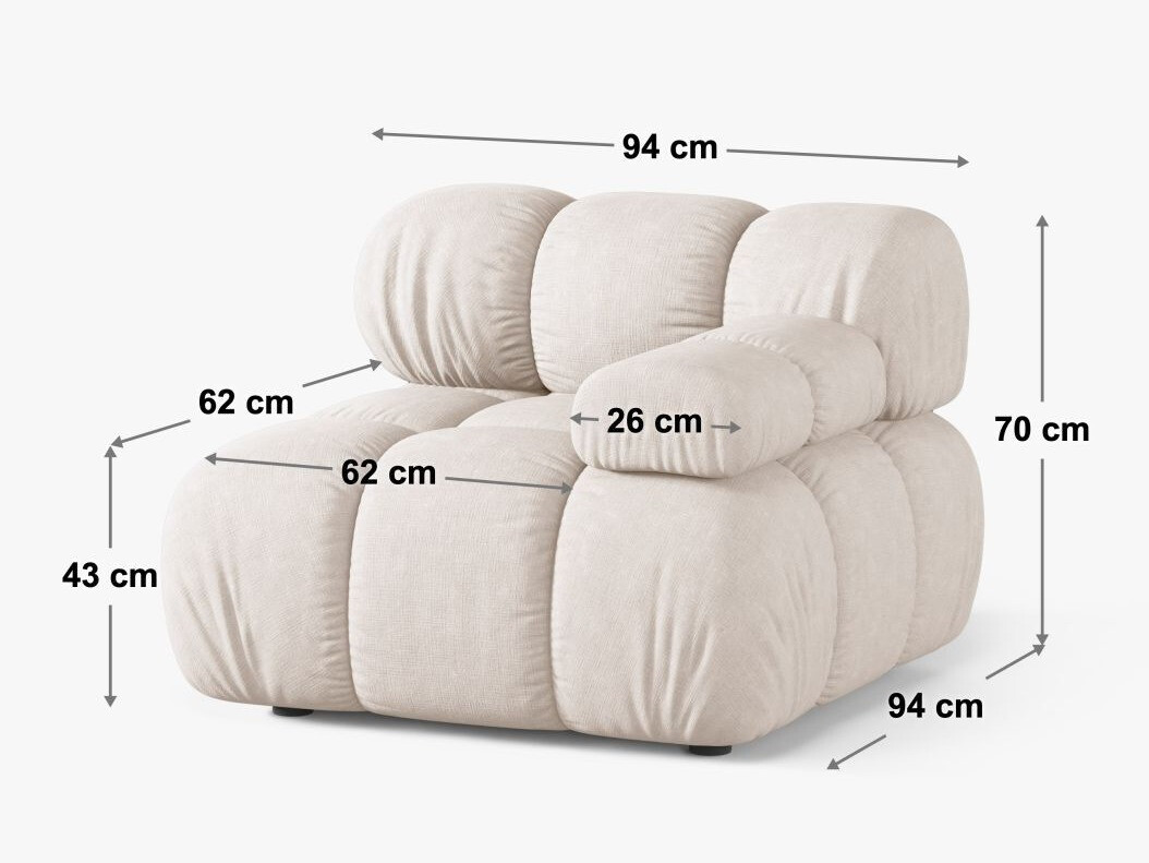 Moduláris fotelek Caltenu 104 (Sonic 23)