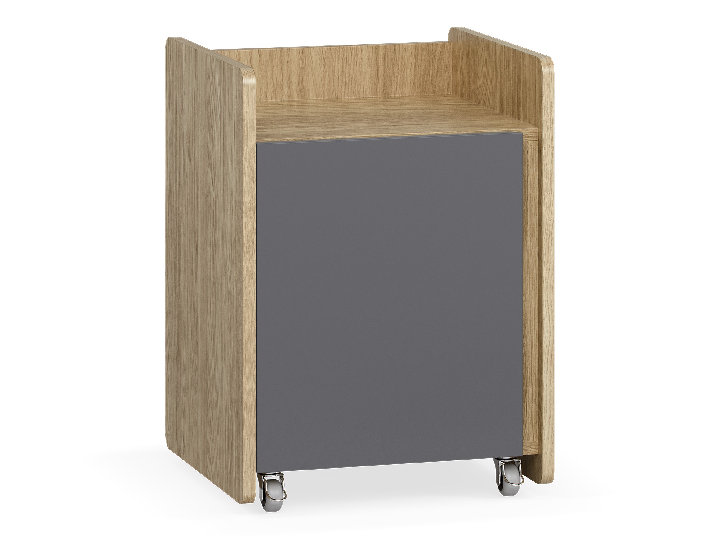 Szekrény Velrome 102 (Tölgy + Grafit)