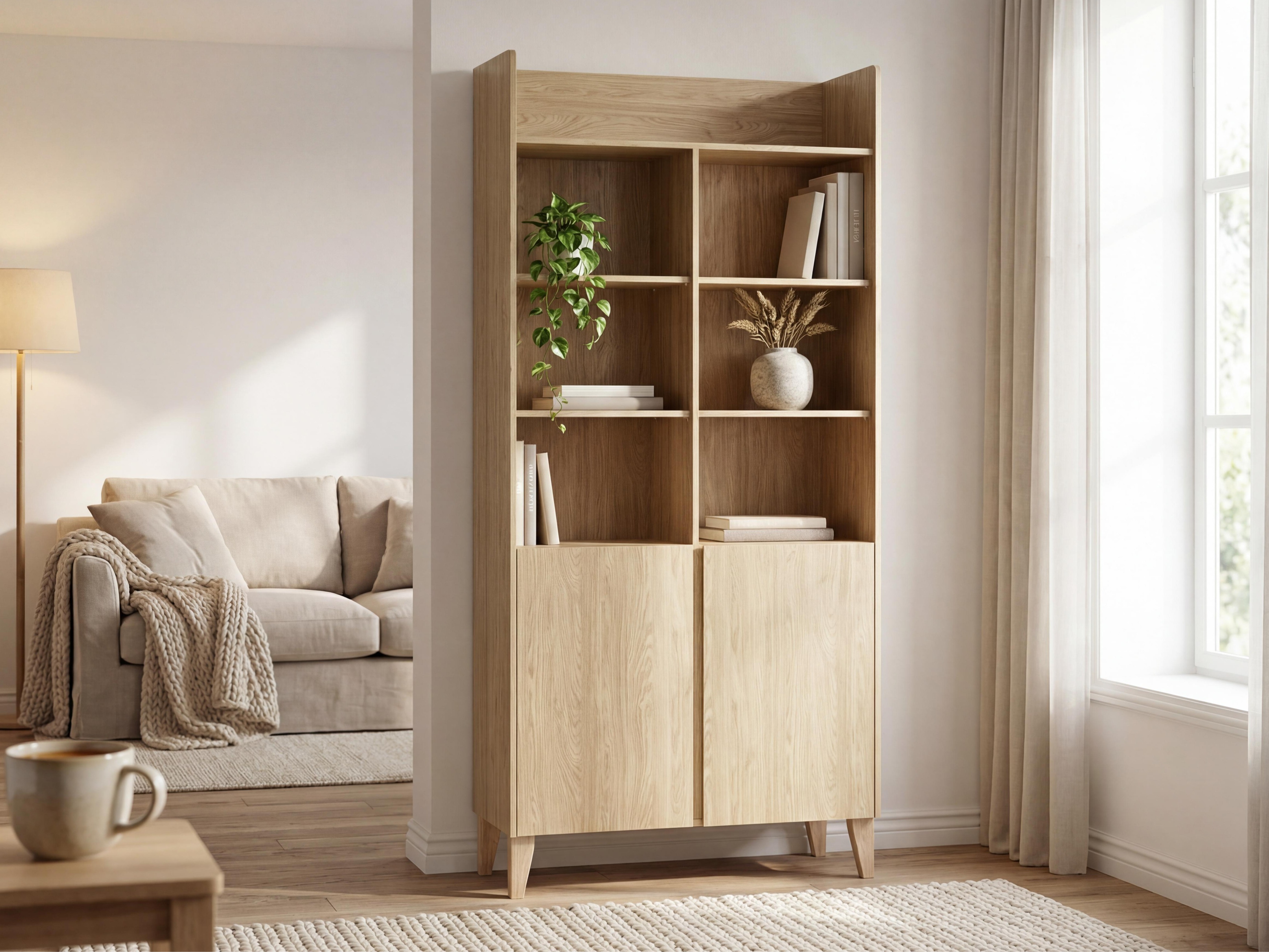 Könyvespolc Velrome 104 (Tölgy)