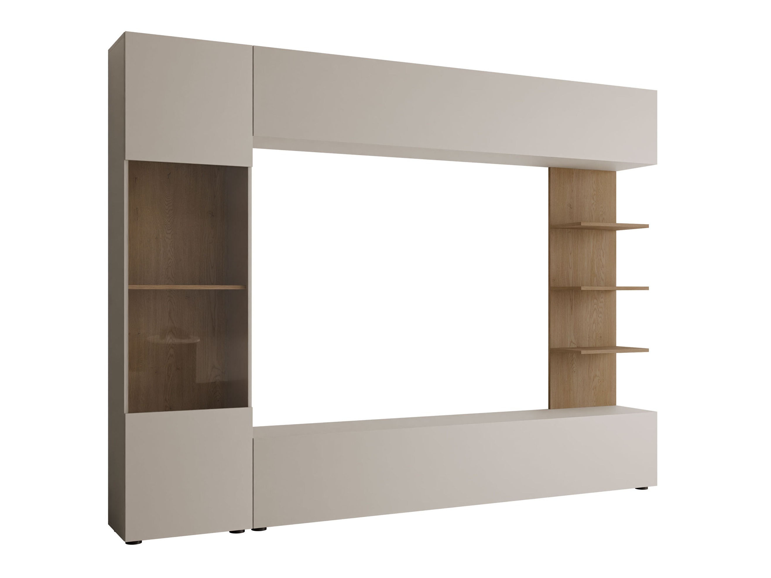 Nappali szett Comfivo Animus (Kasmír + Tölgy)