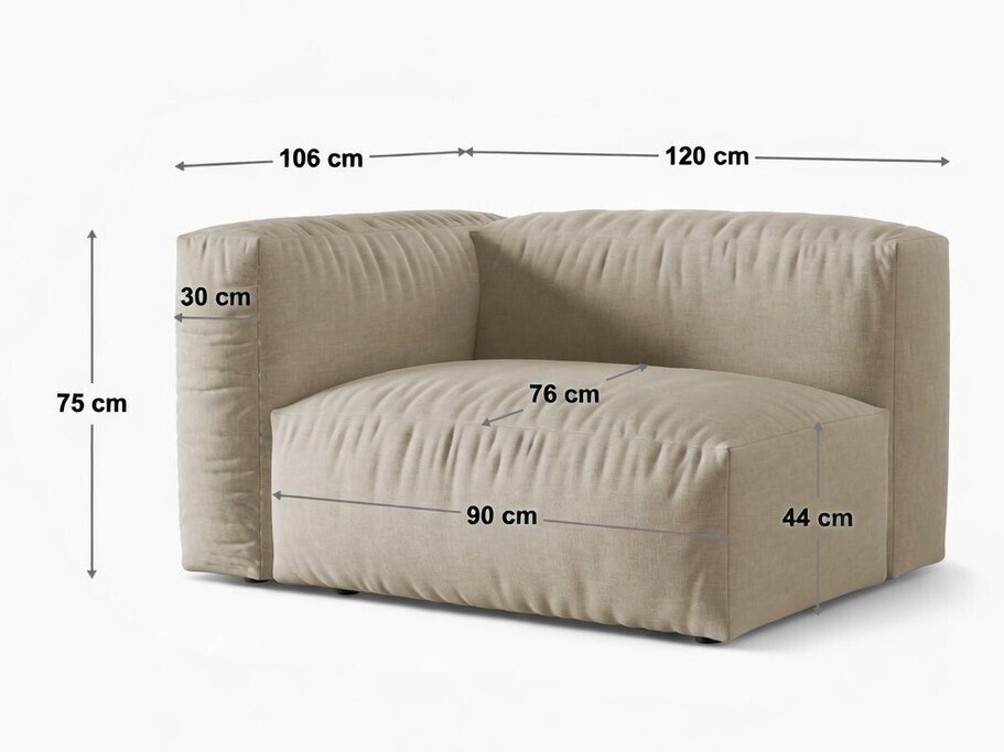 Moduláris fotelek Sorcoro 103 (Tilia 17)
