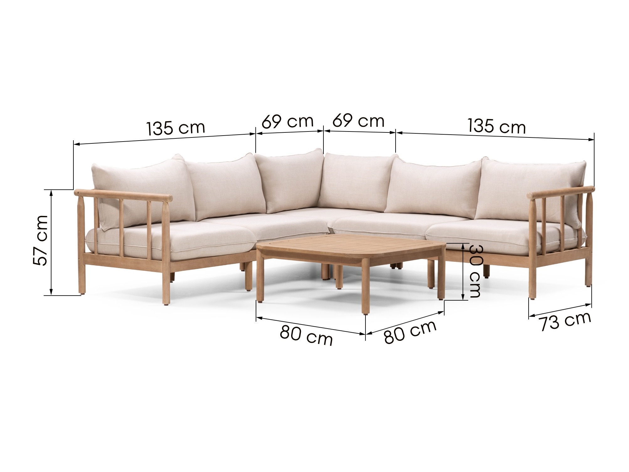 Kerti bútor Burleson 583