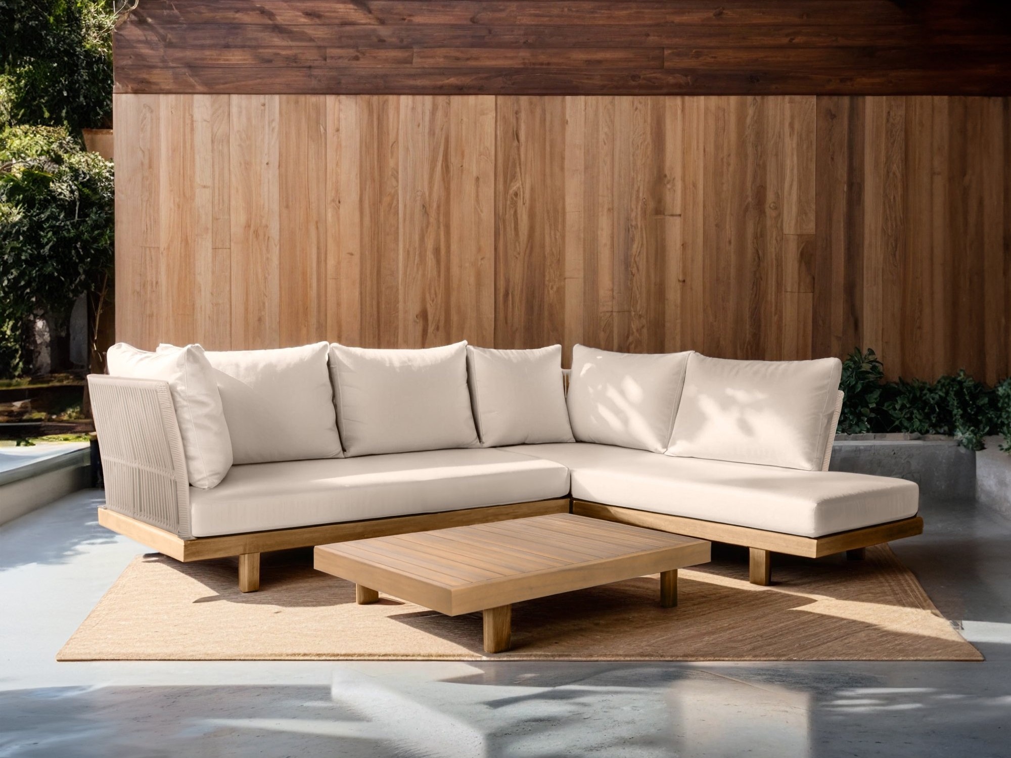 Kerti bútor Burleson 706 (Bézs)