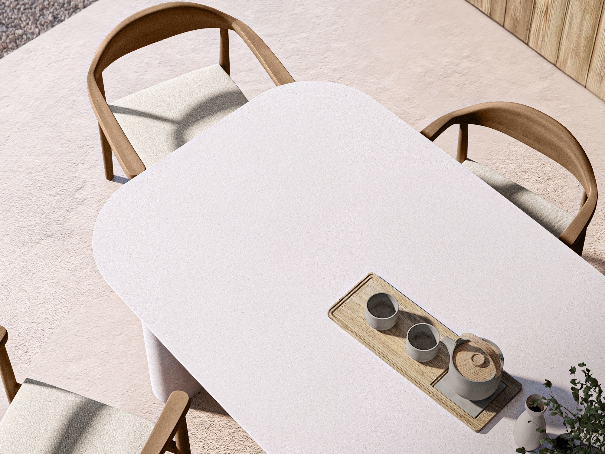 Kerti asztal Burleson 586