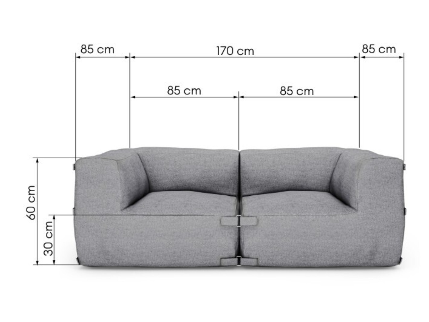 Kerti kanapé Burleson 590