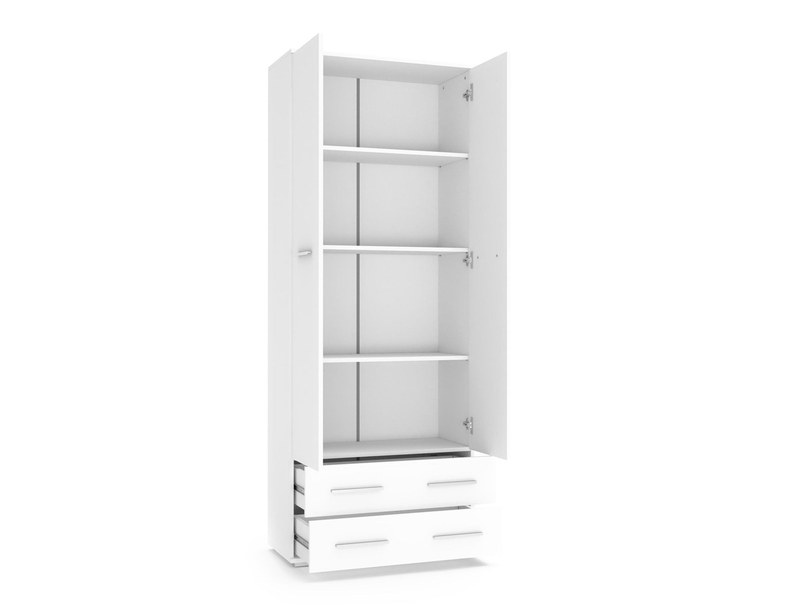 Könyvespolc Cirveso 107 (Sonoma tölgy + Fényes fehér)