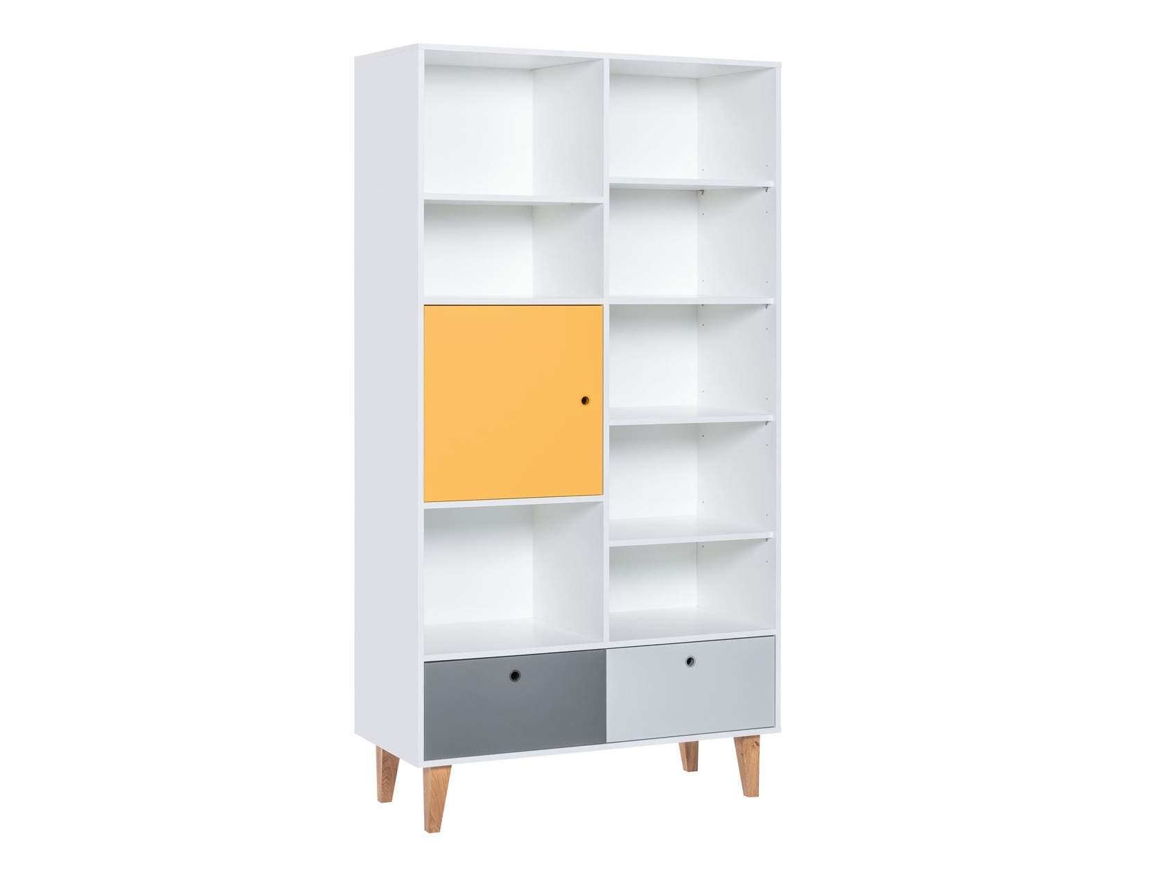 Könyvespolc Domfera 102 (Sárga)