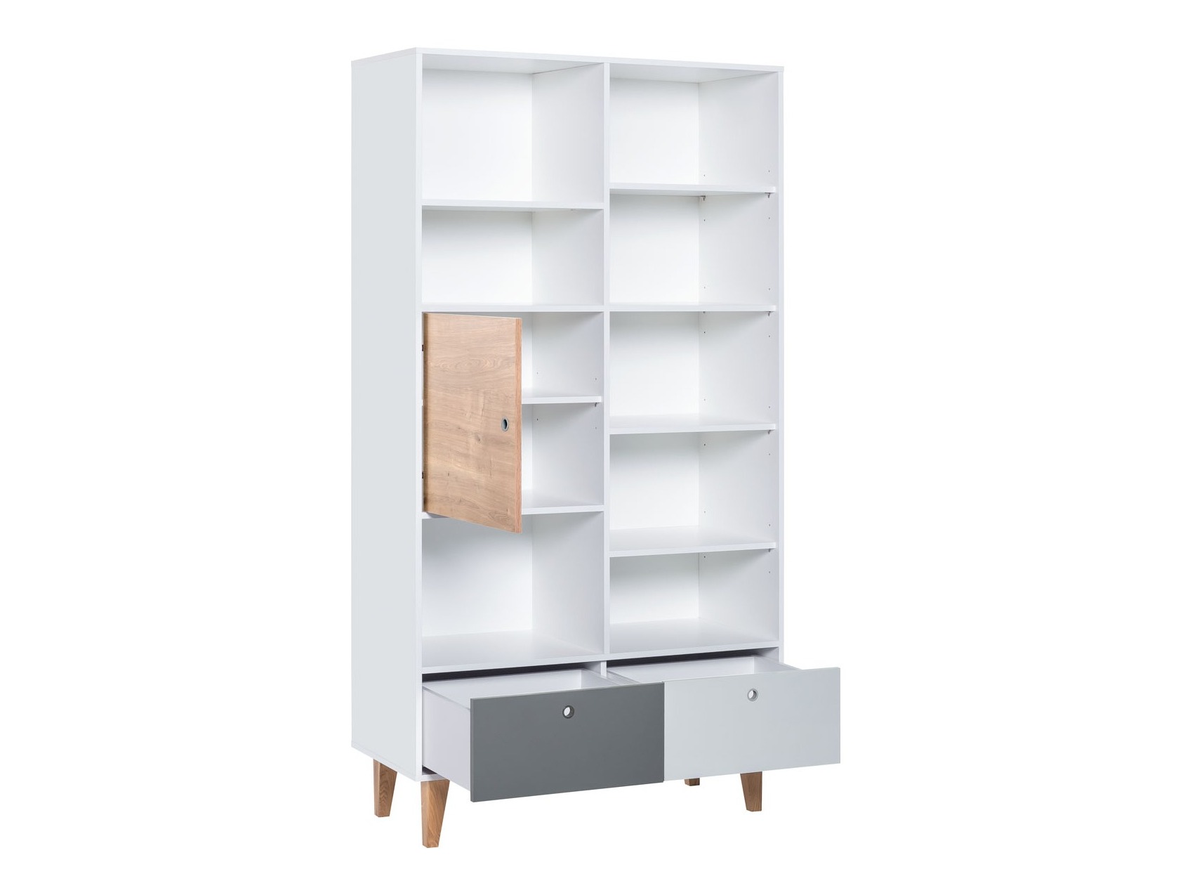 Könyvespolc Domfera 102 (Világoskék)