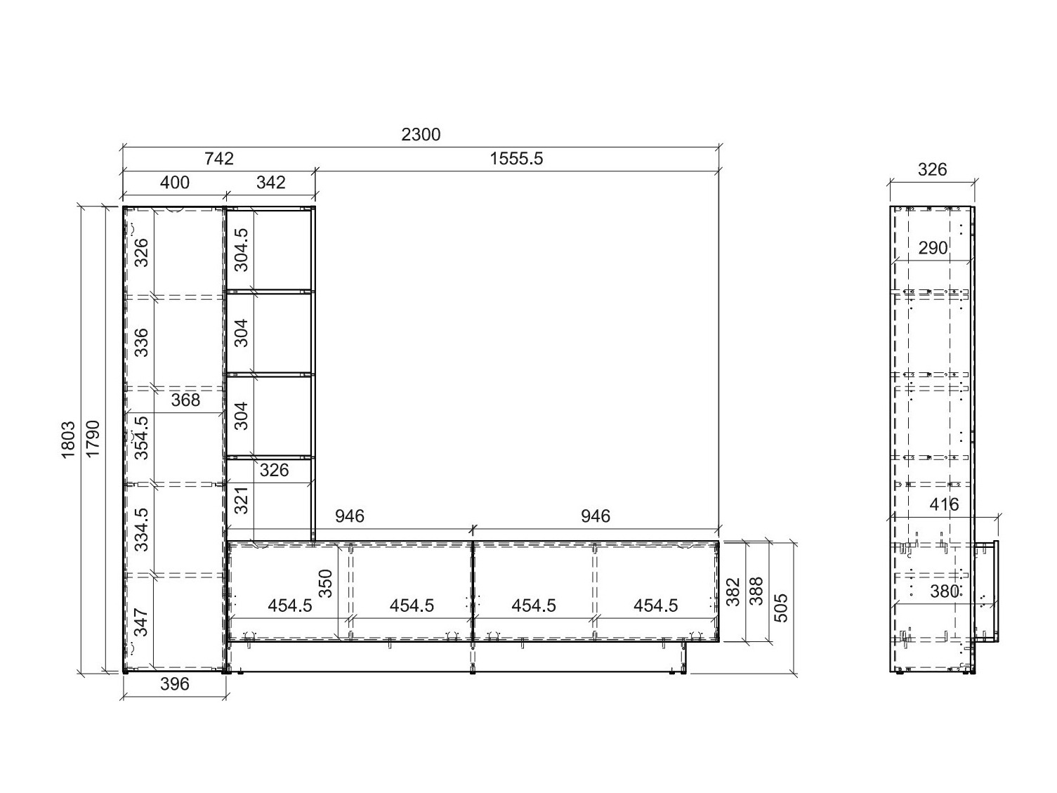 Nappali szett Ontario 224