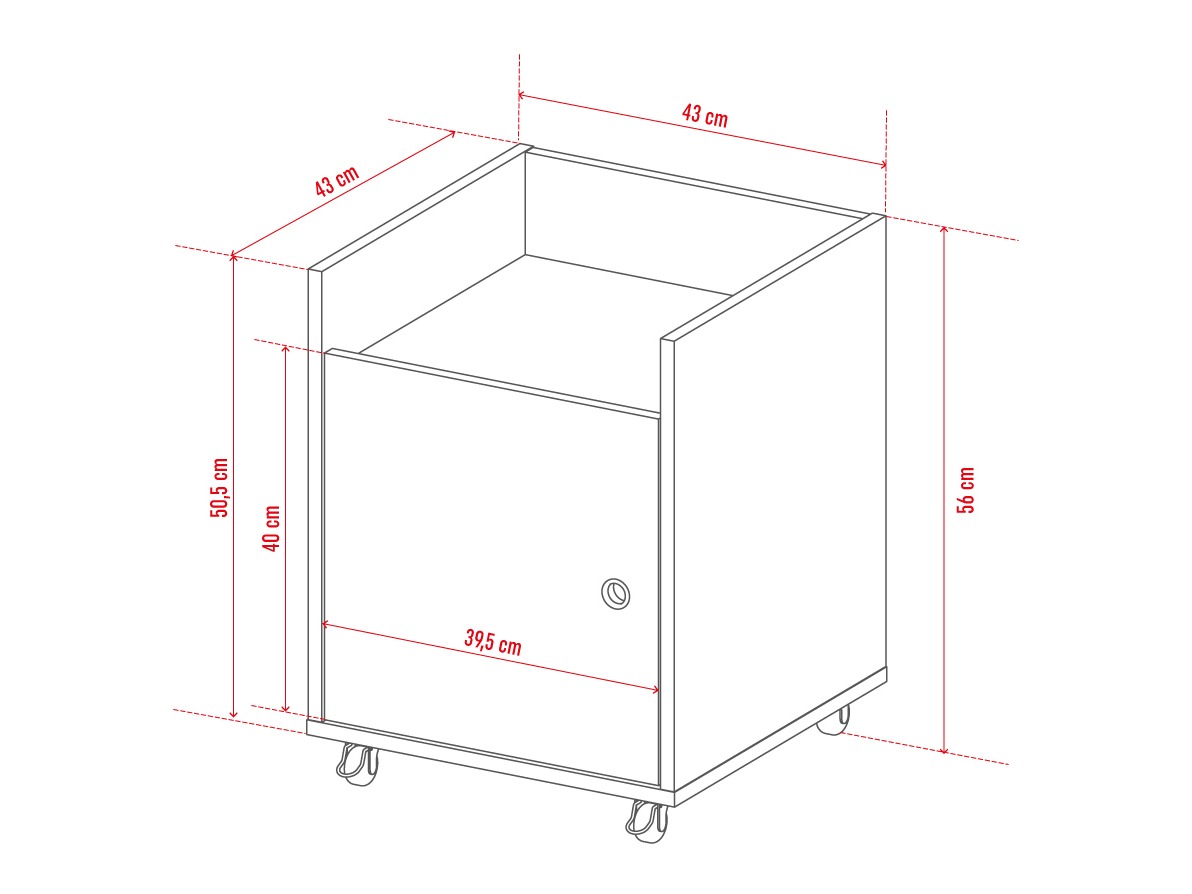 Szekrény Domfera 108