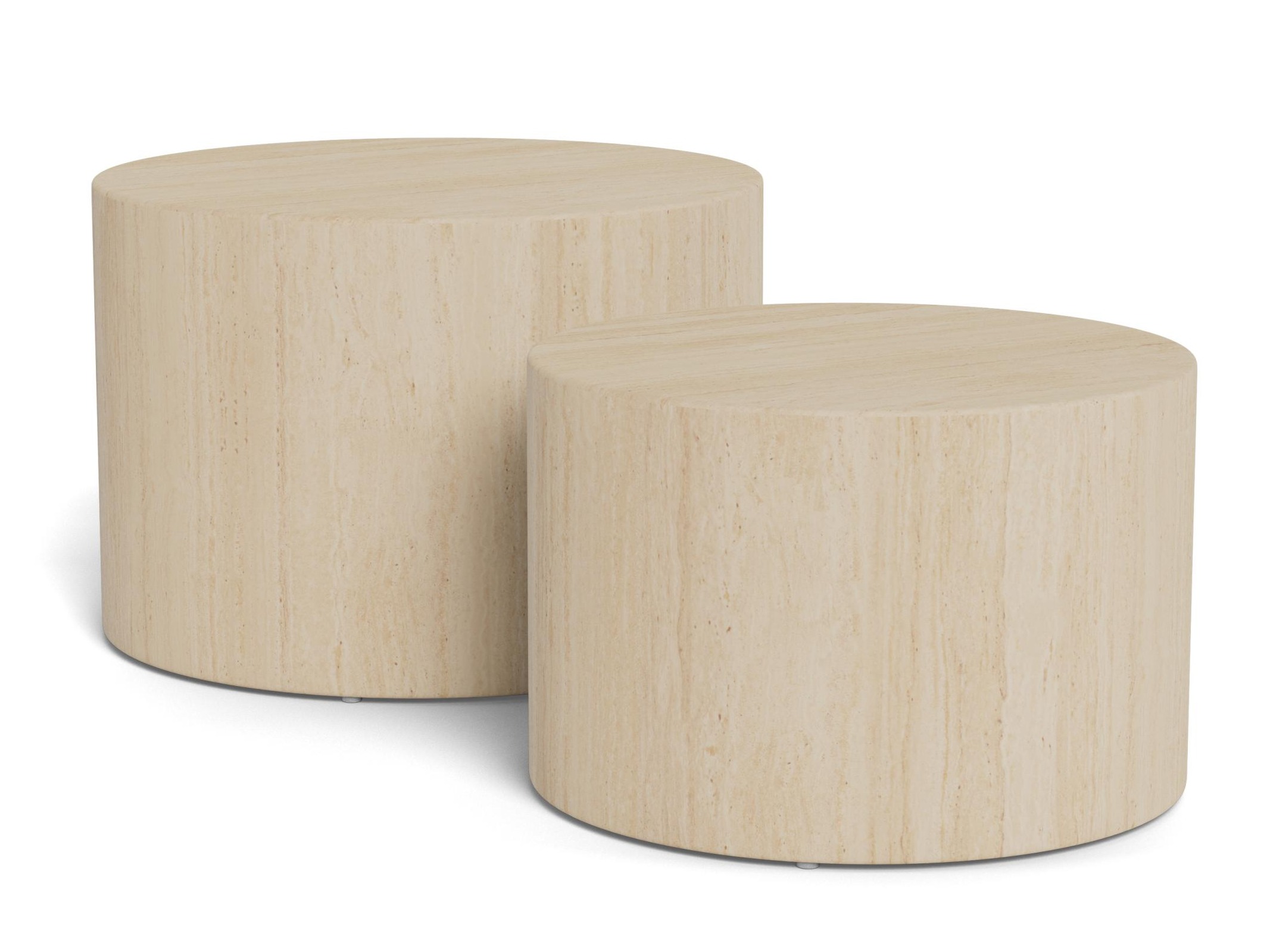 Dohányzóasztal szett Norsica 800 (Bézs)