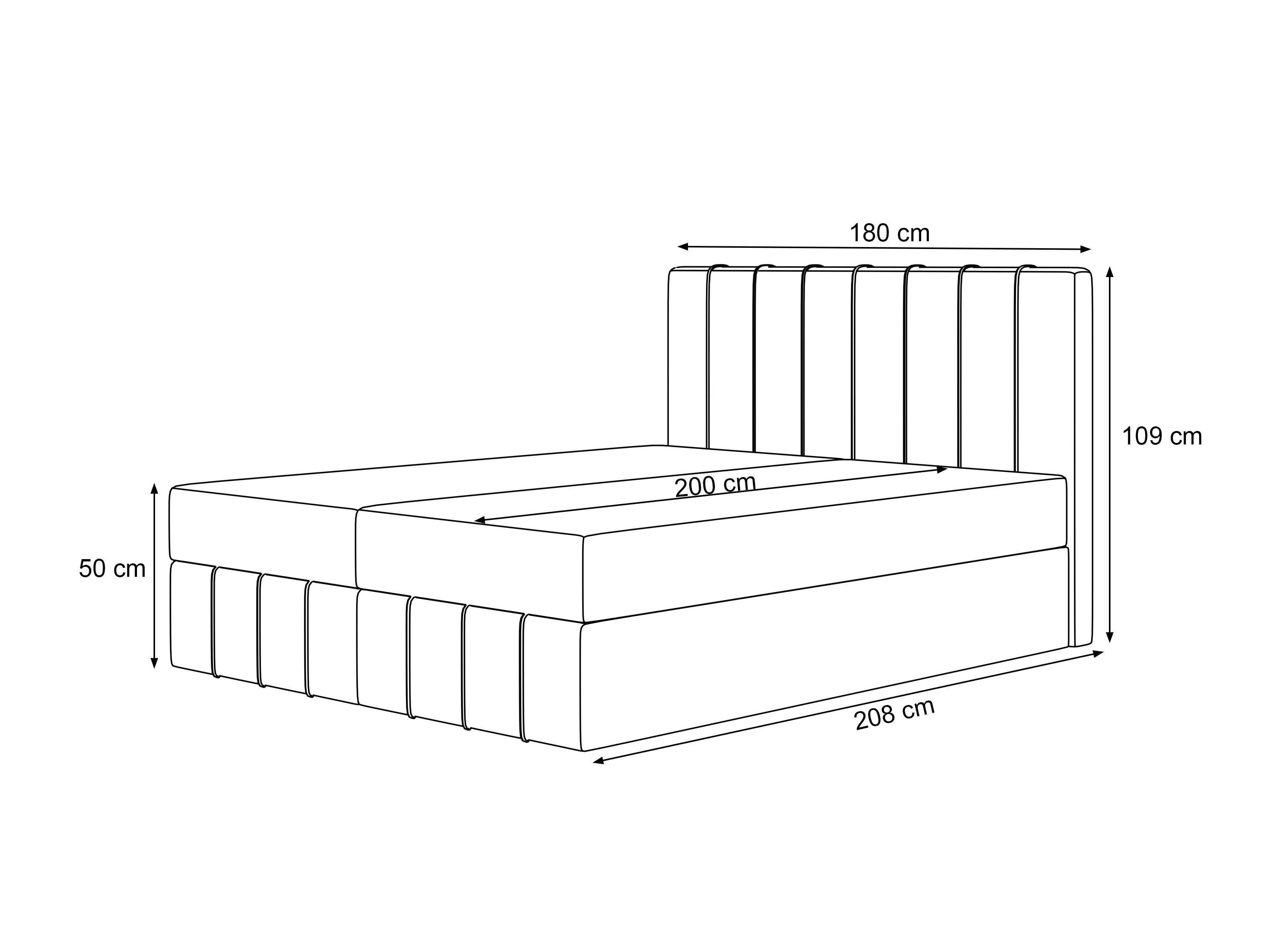 Kontinentális ágy SH11399