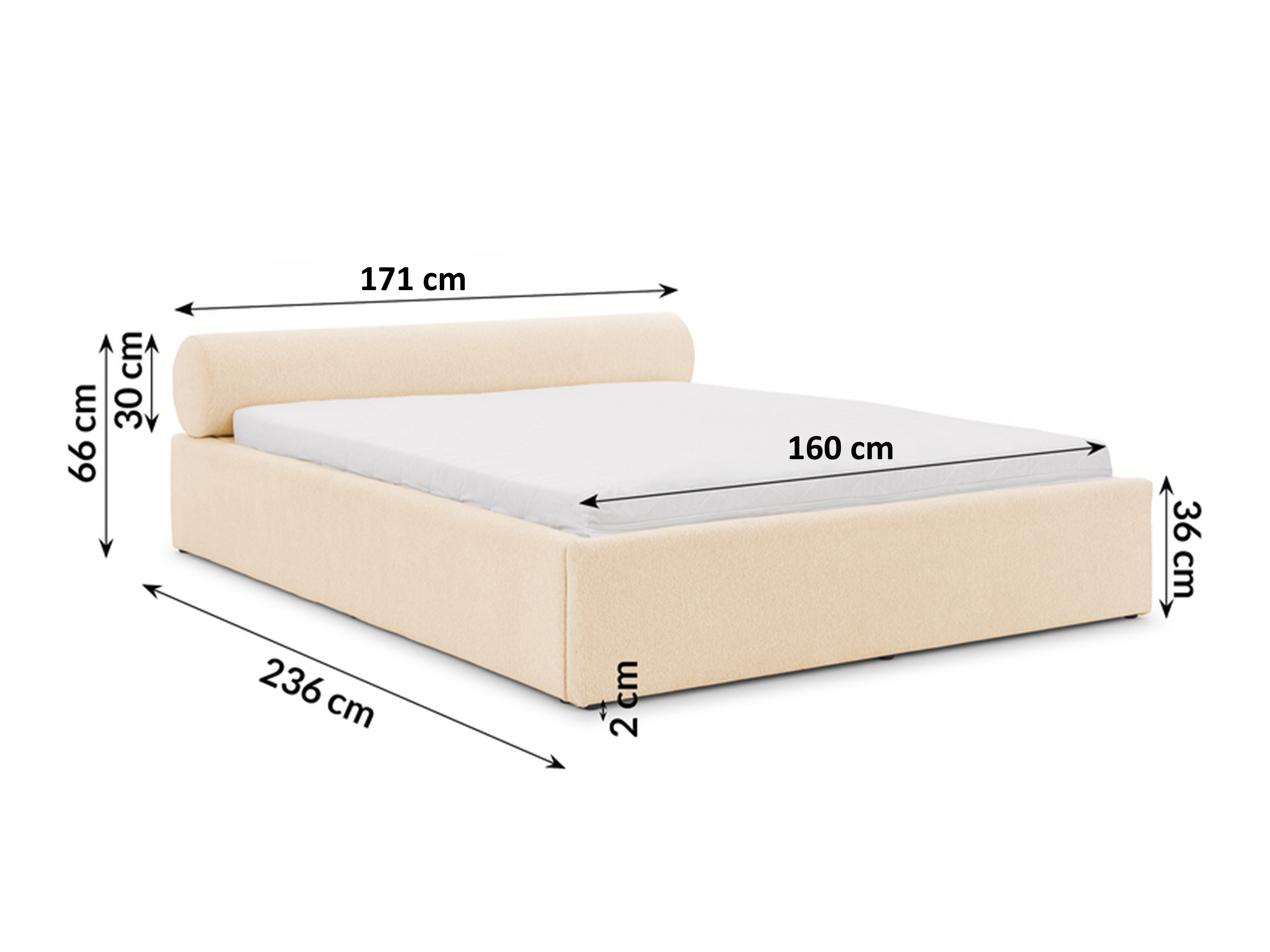 Ágy Rocklin 114 (Misterio 82)