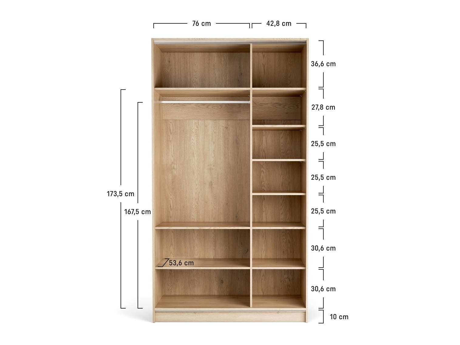 Gardróbszekrény Daltoro 101