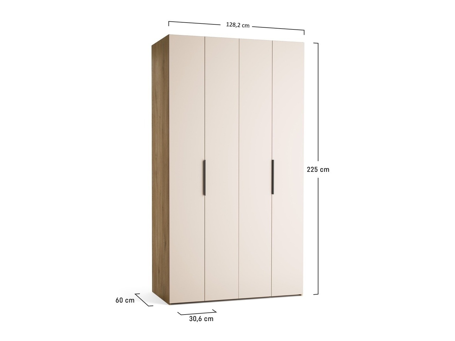 Gardróbszekrény Daltoro 100