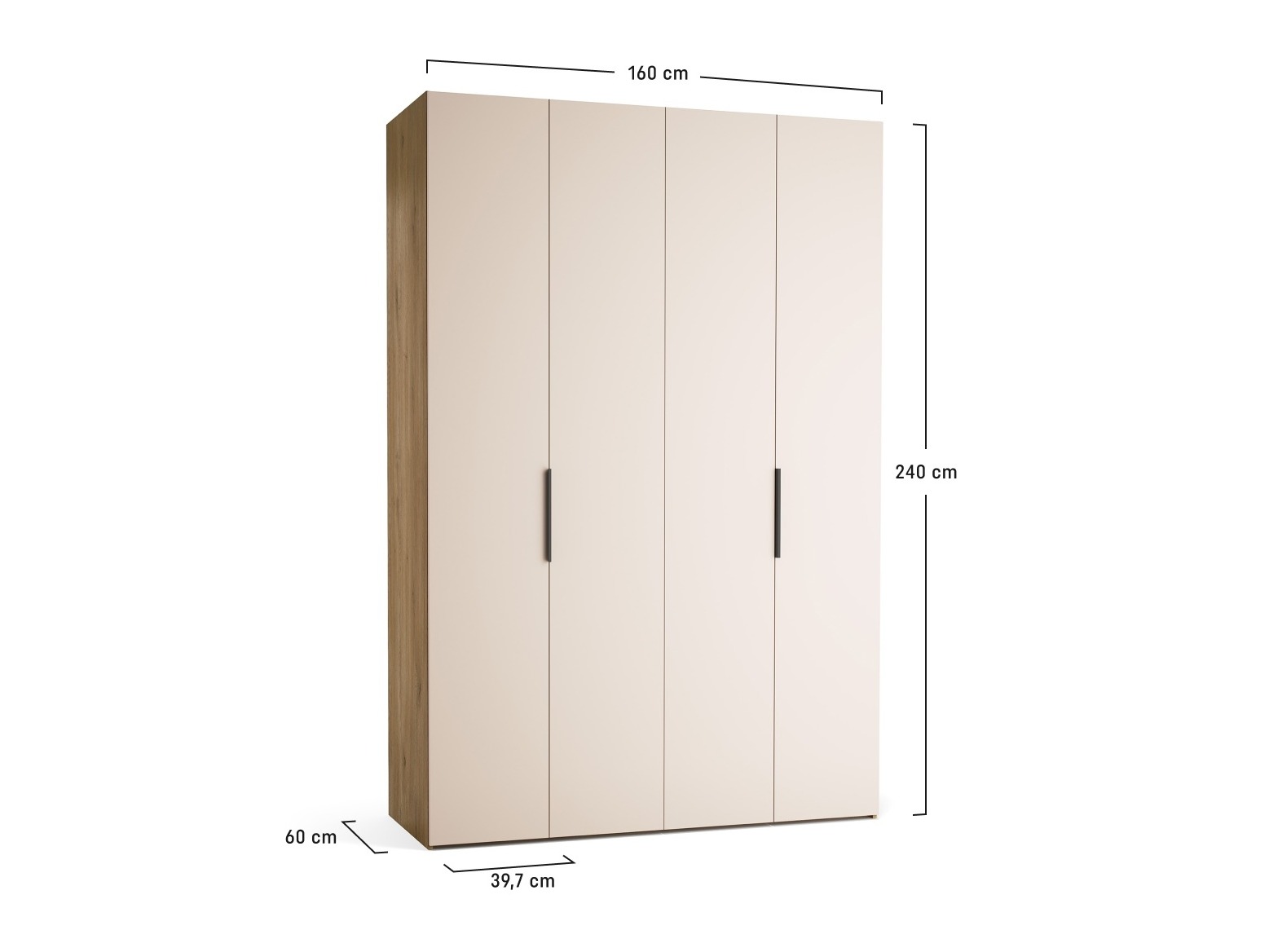 Gardróbszekrény Daltoro 115