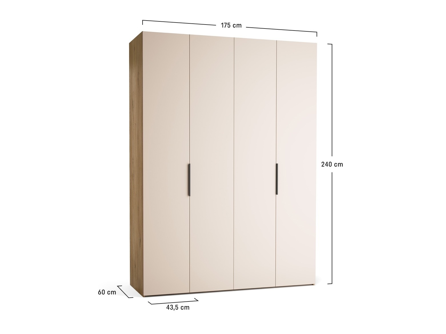 Gardróbszekrény Daltoro 117