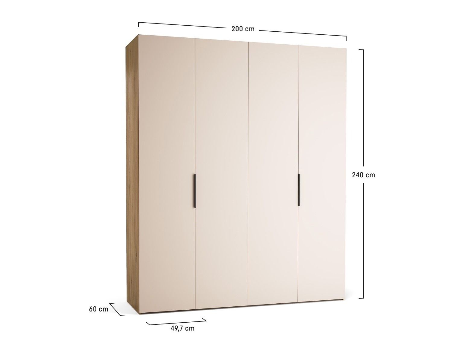 Gardróbszekrény Daltoro 122