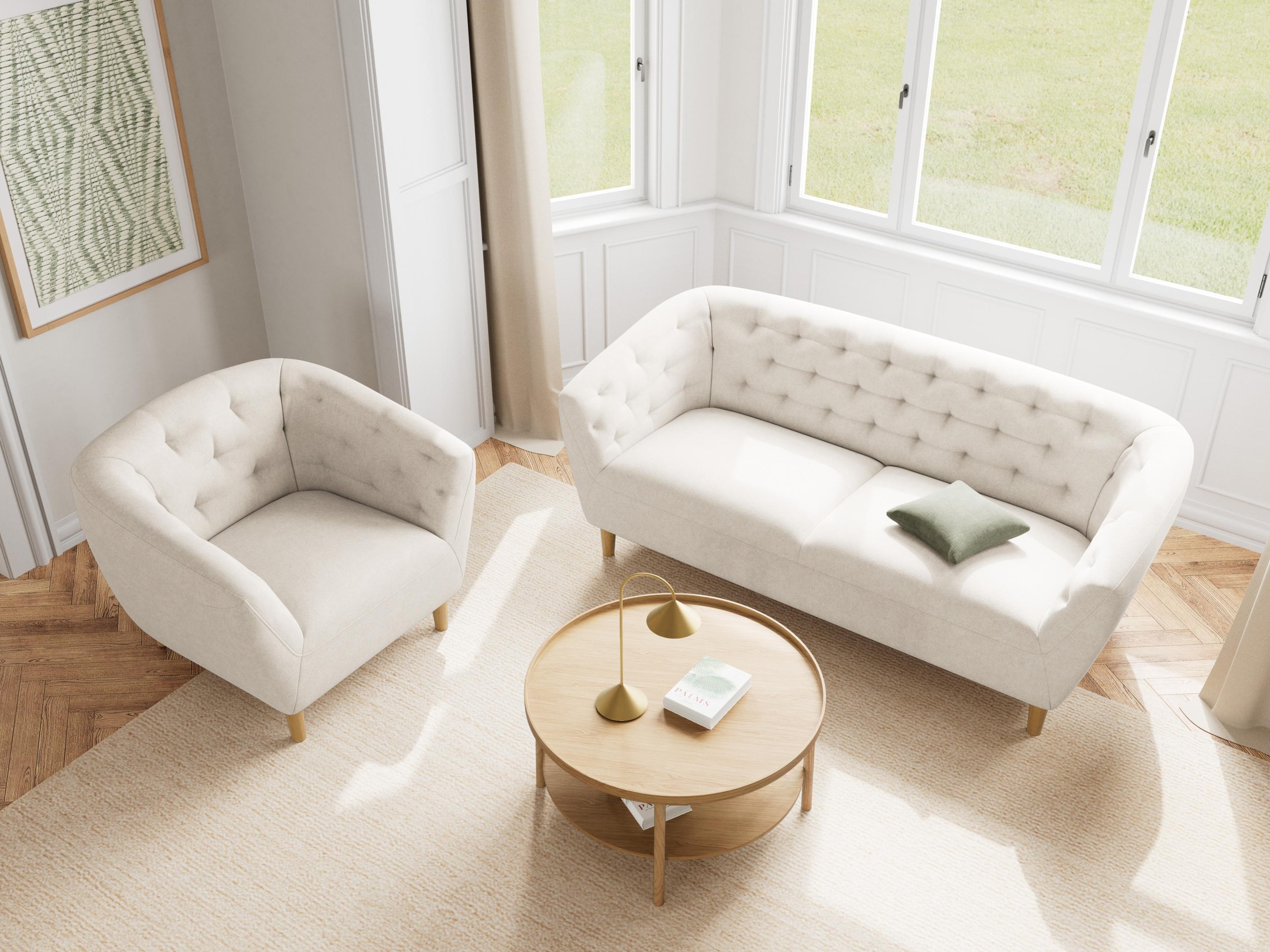 Chesterfield fotel Norsica 1054