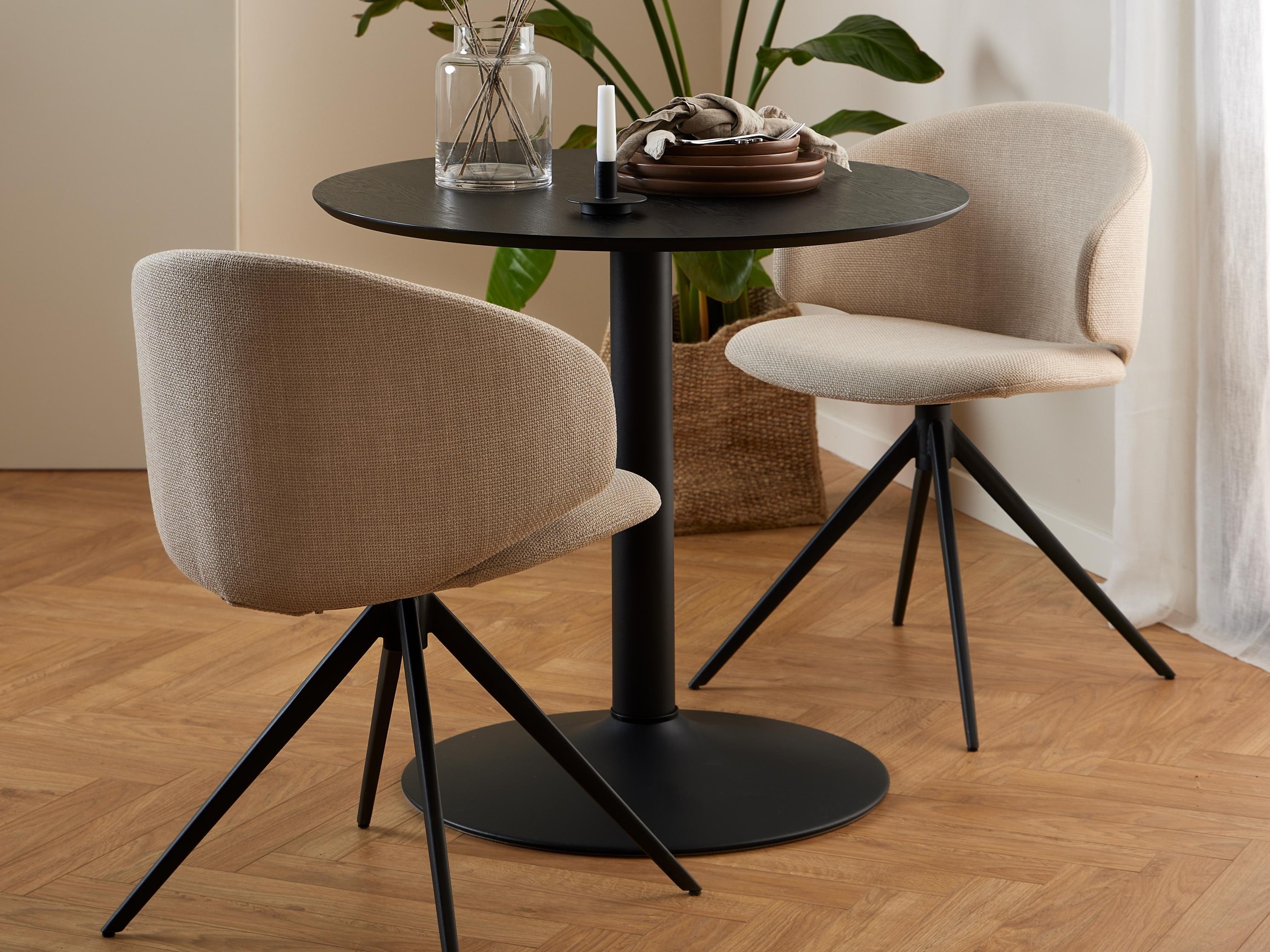 Asztal Norsica 1057 (Fekete + Fekete hamu)