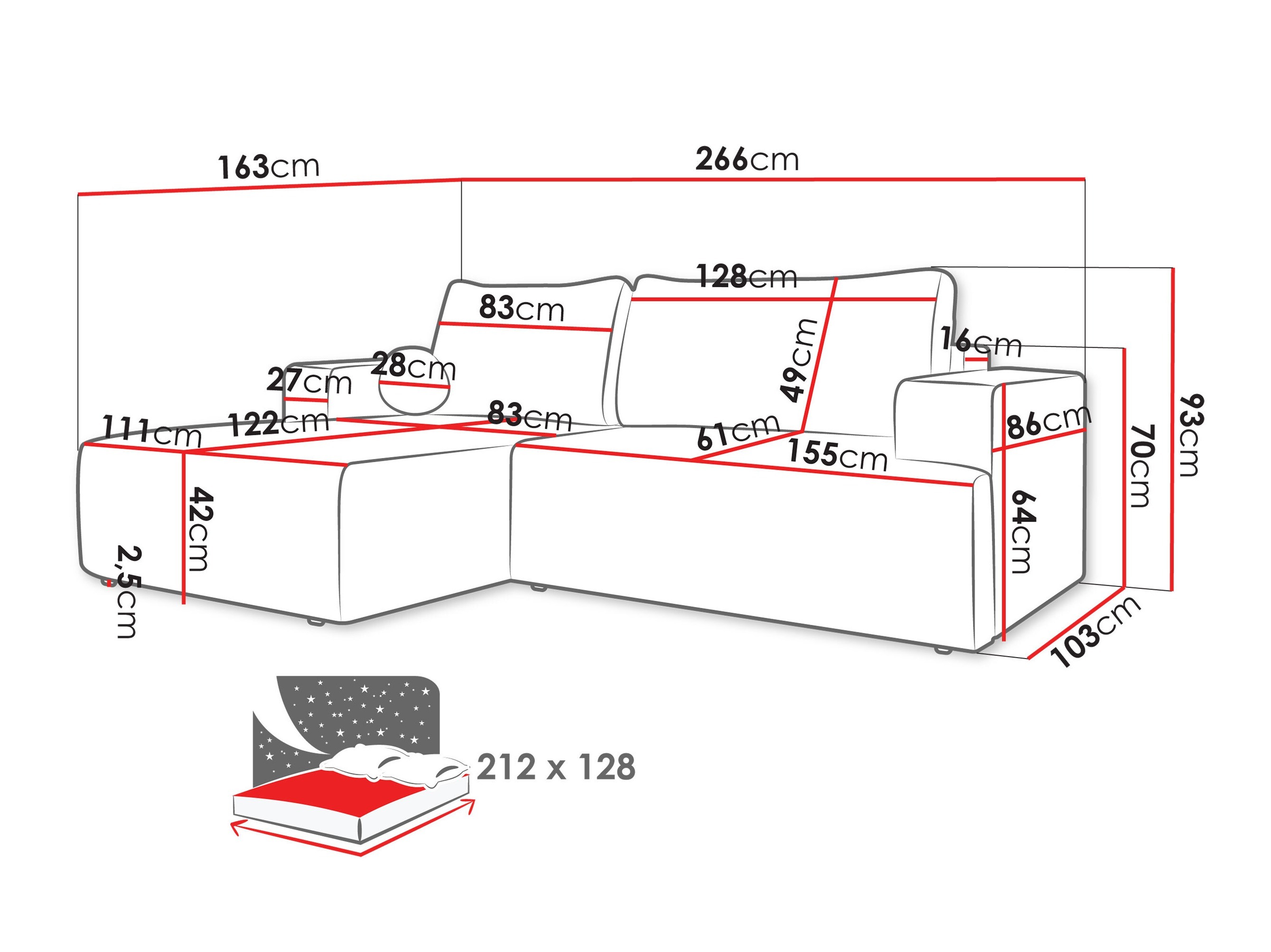 Sarokkanapé Comfivo Societas (Wave 15)
