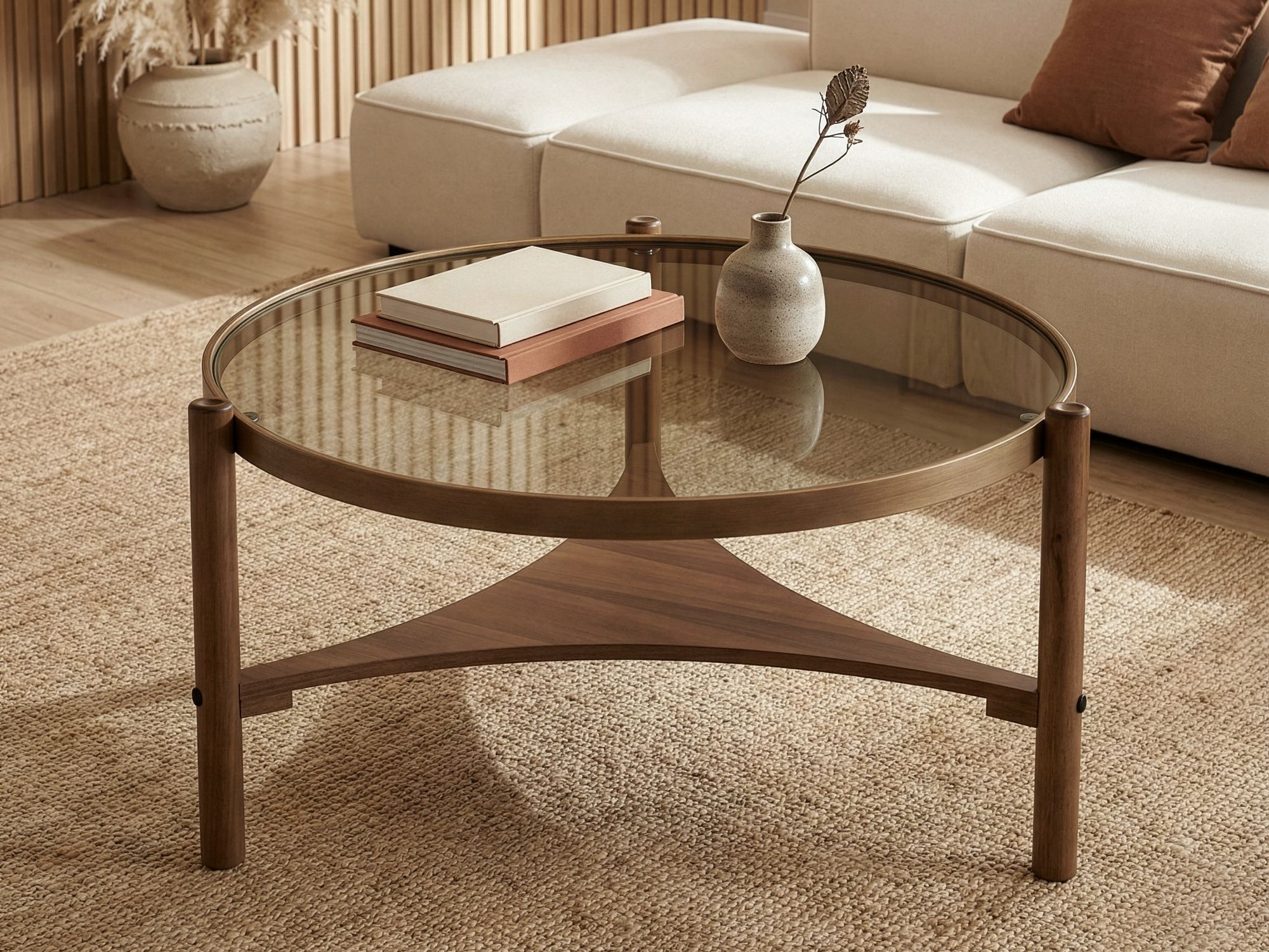 Dohányzóasztal Kailua 2661 (Dió)