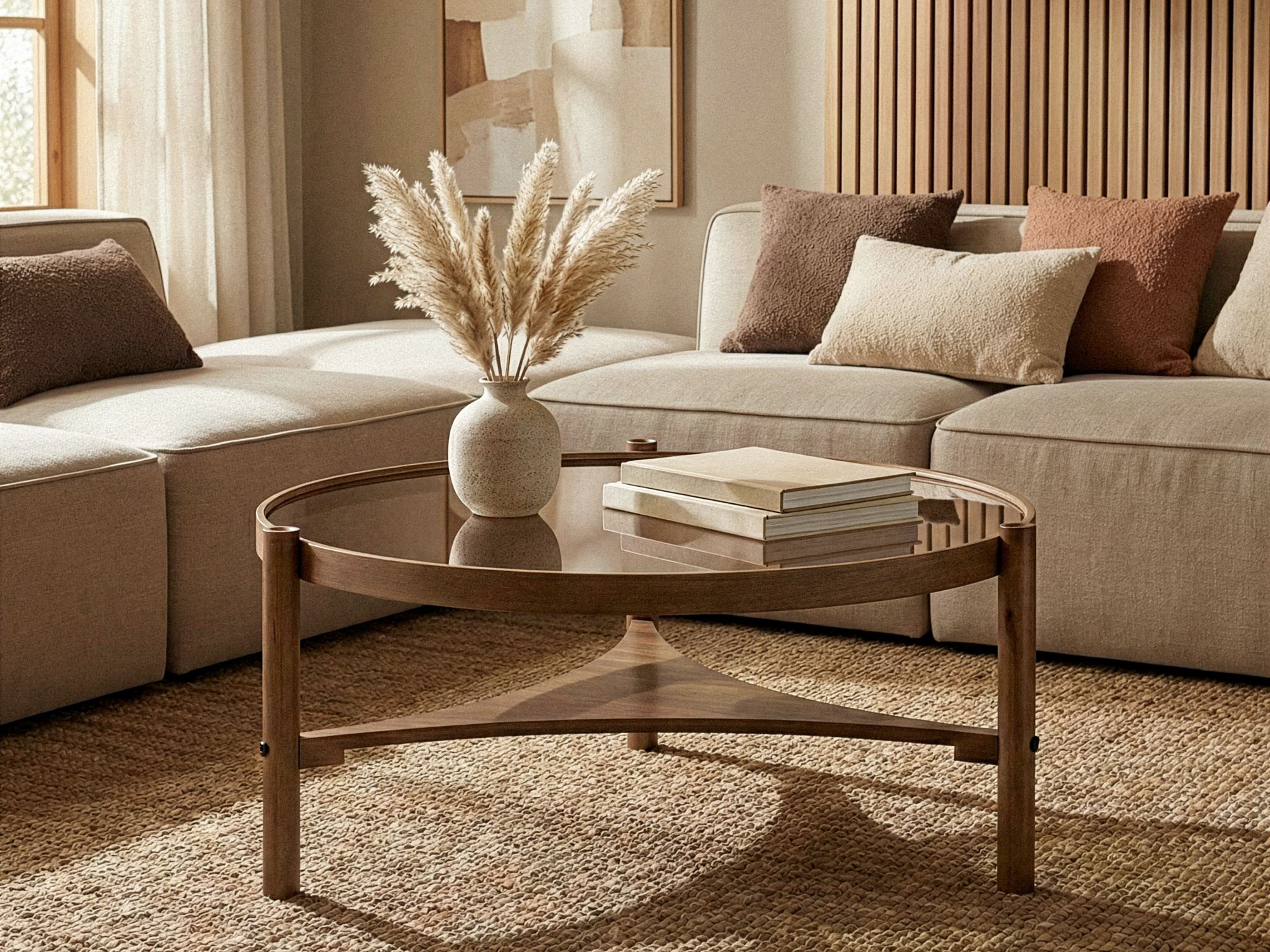 Dohányzóasztal Kailua 2661 (Dió)