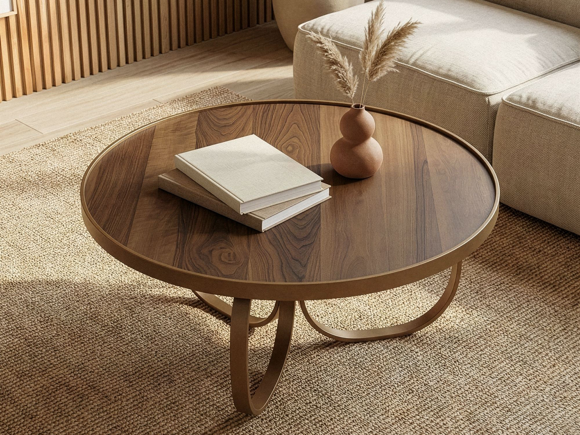 Dohányzóasztal Kailua 2666 (Dió)