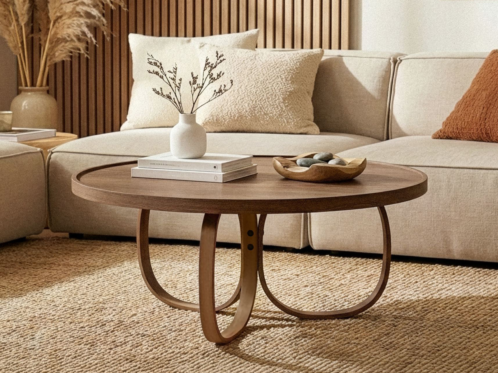 Dohányzóasztal Kailua 2666 (Dió)