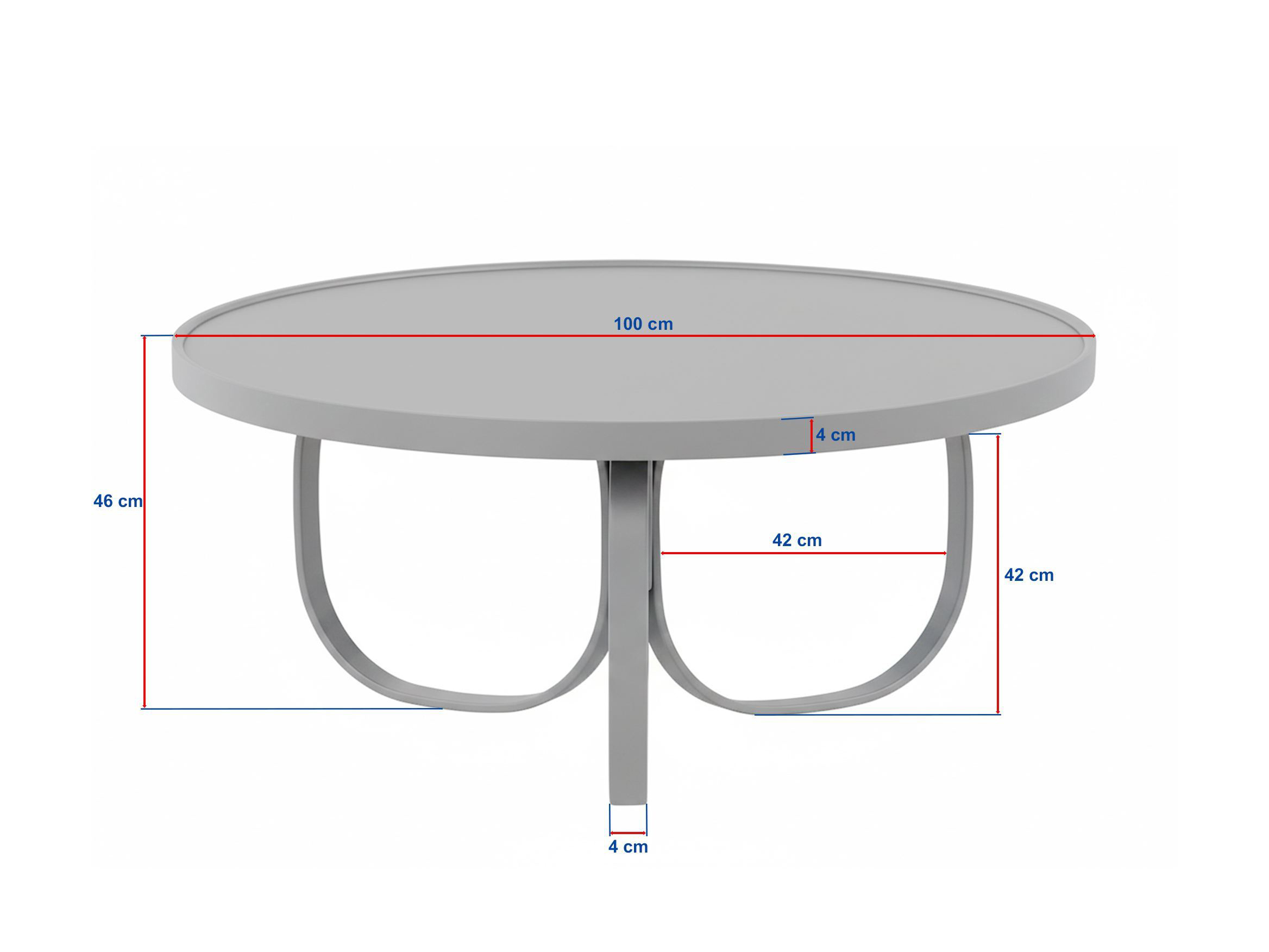 Dohányzóasztal Kailua 2666 (Dió)