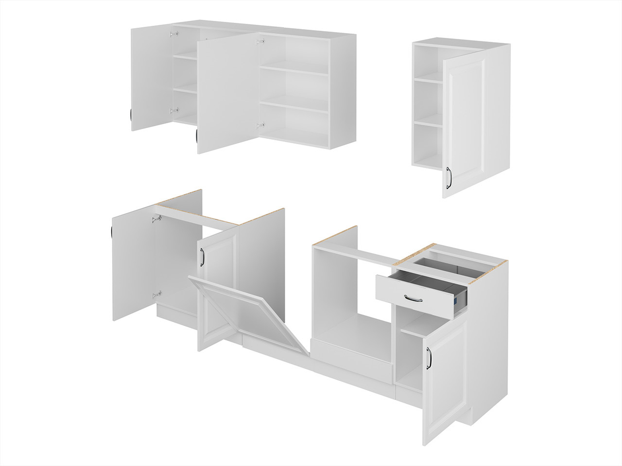 Moduláris konyha szett Retro Grey 150